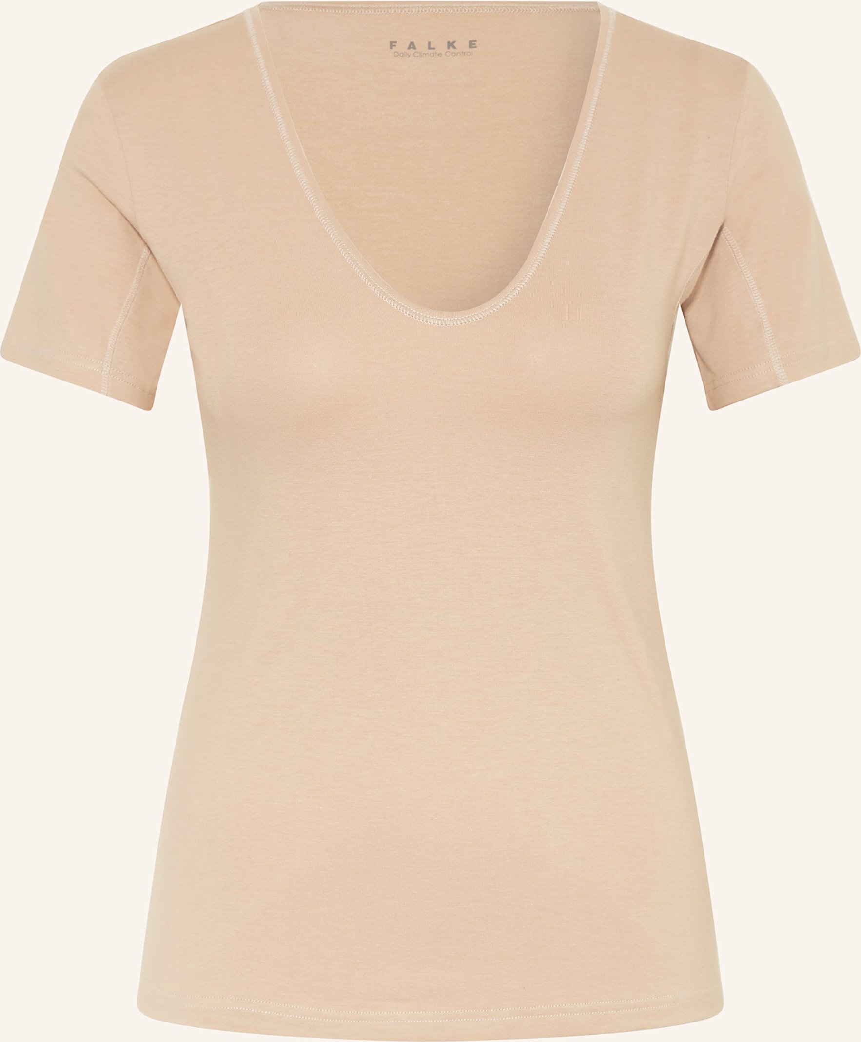 Falke T-Shirt Daily Climate Control braun