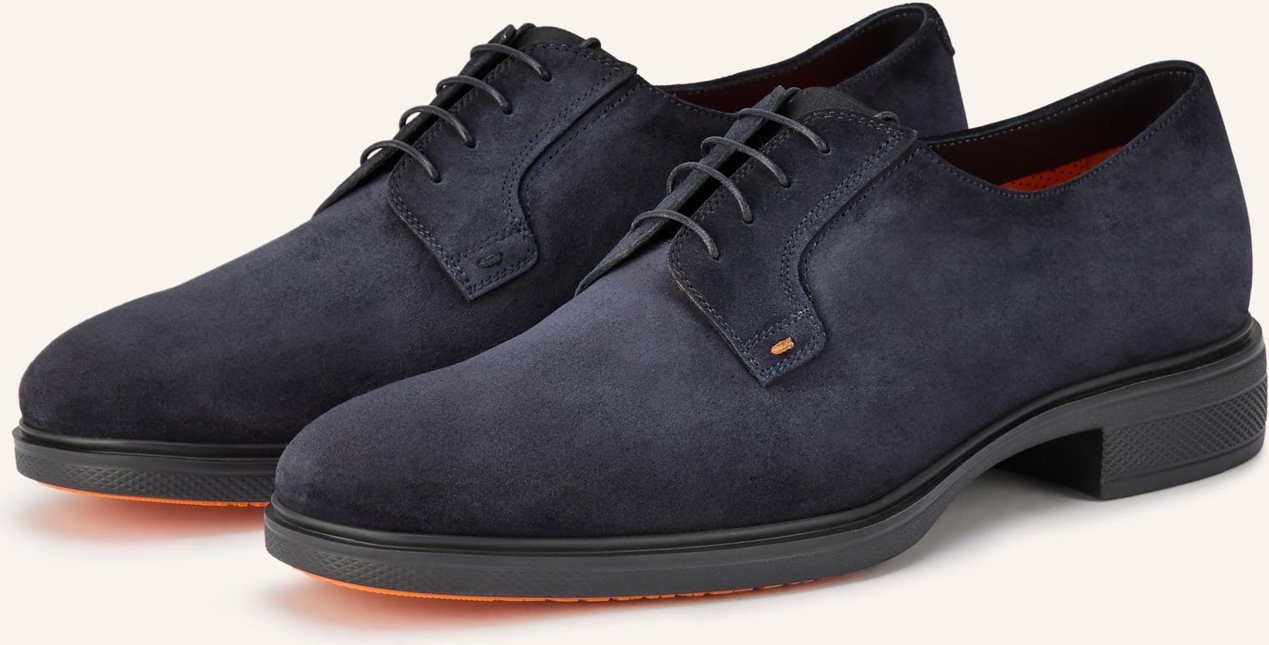Santoni Schnürer Easy Revlo blau