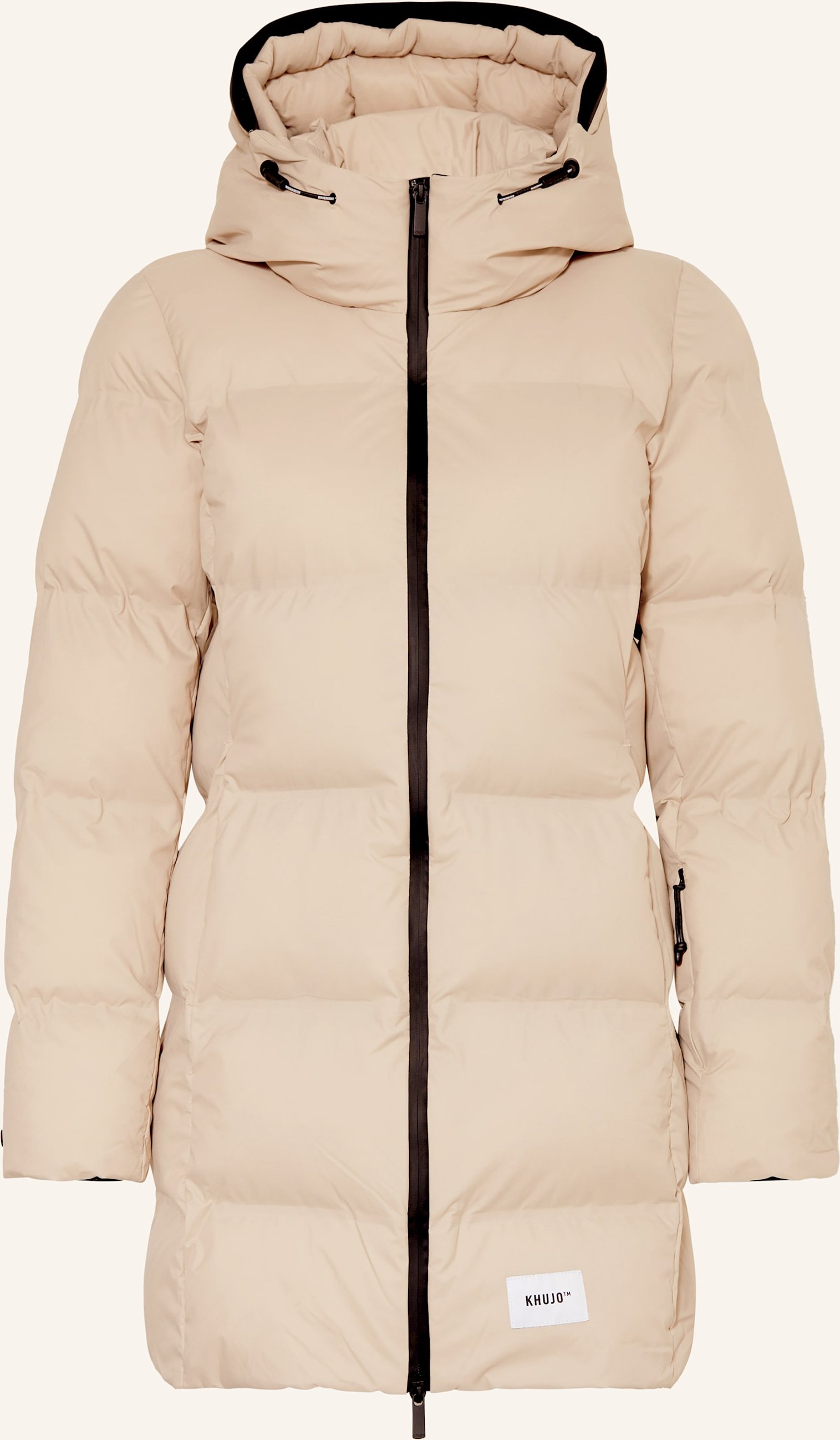 Thumbnail - Khujo Steppmantel tanare3 beige