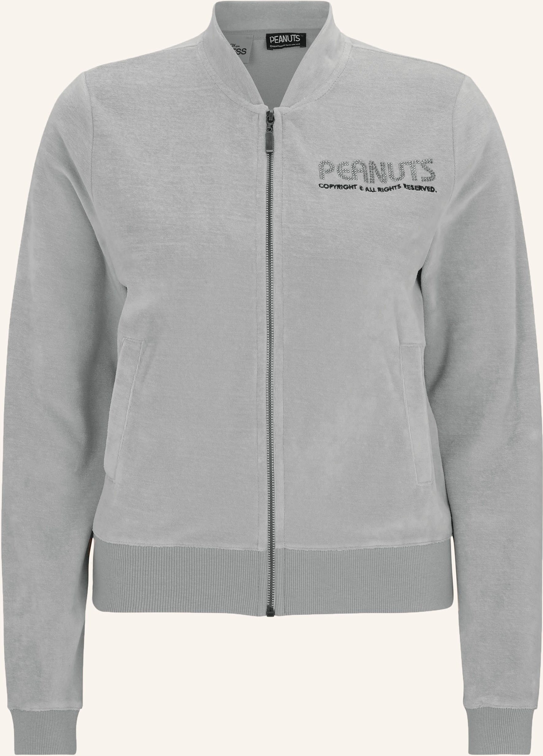 Frogbox Sweatjacke grau