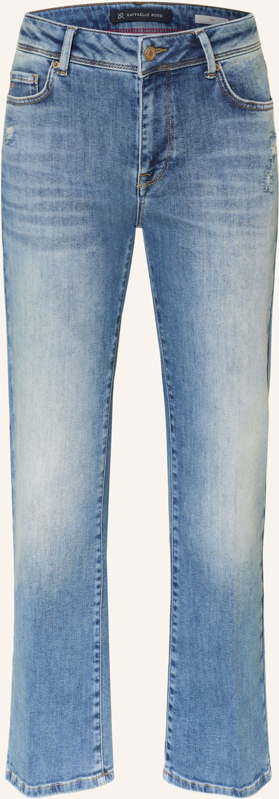 Raffaello Rossi Flared Jeans Vic blau