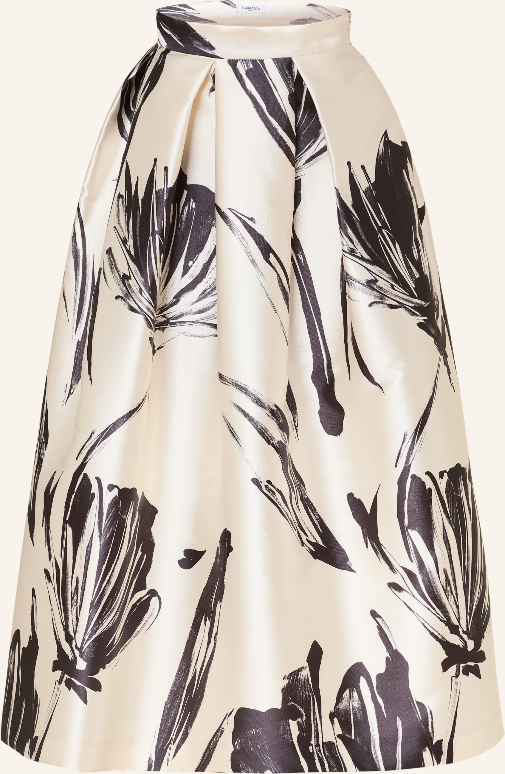 Lunatica Milano Satinrock Pinselstrich beige