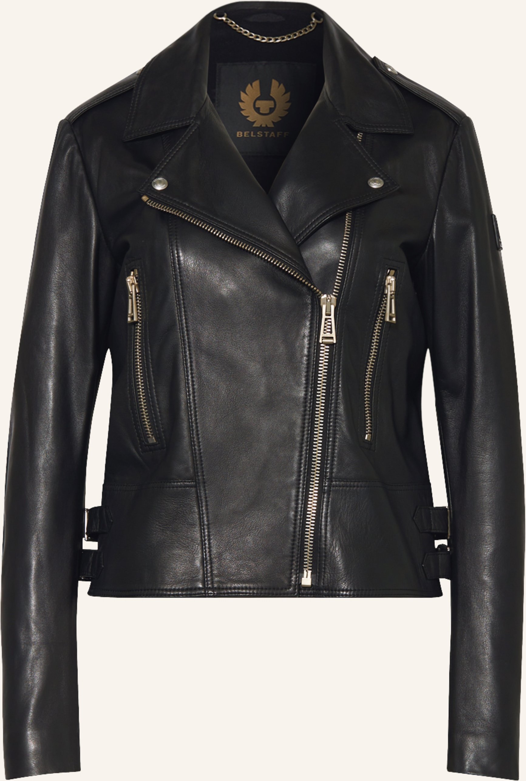 Belstaff Lederjacke Marianne schwarz