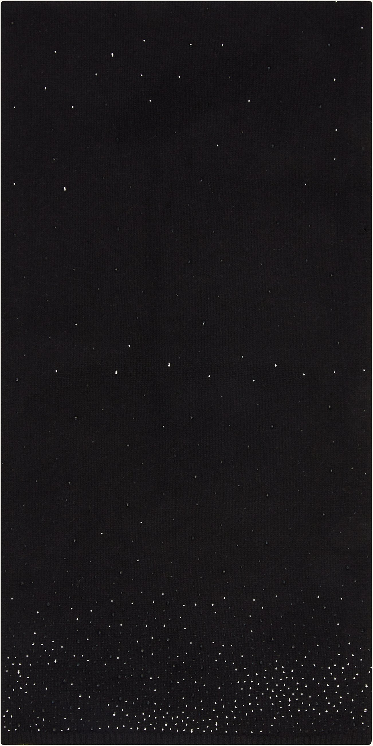 Darling Harbour Schal Mit Cashmere Und Schmucksteinen schwarz