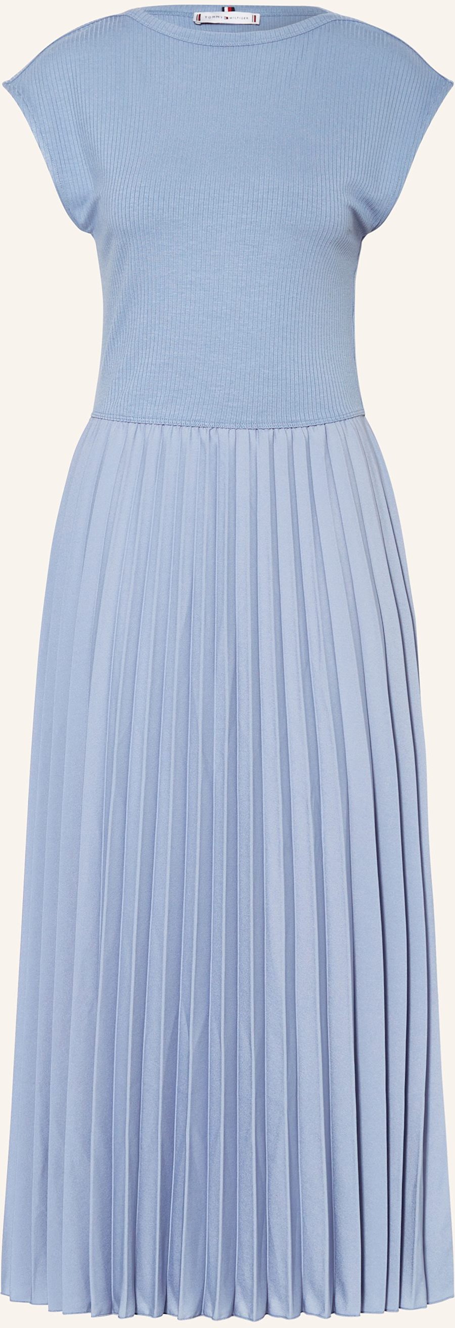 Tommy Hilfiger Kleid Im Materialmix blau