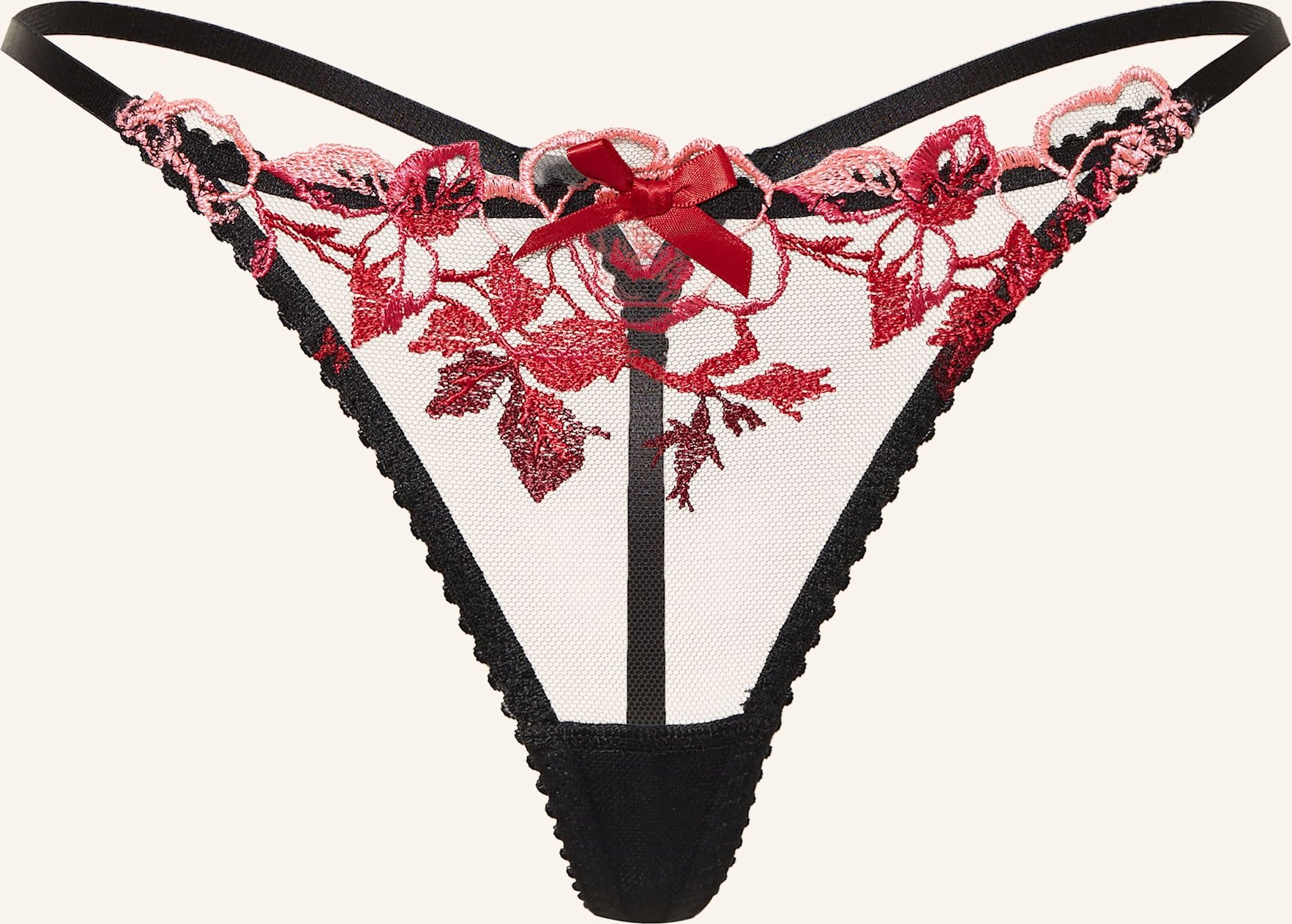 Agent Provocateur String Callypso schwarz