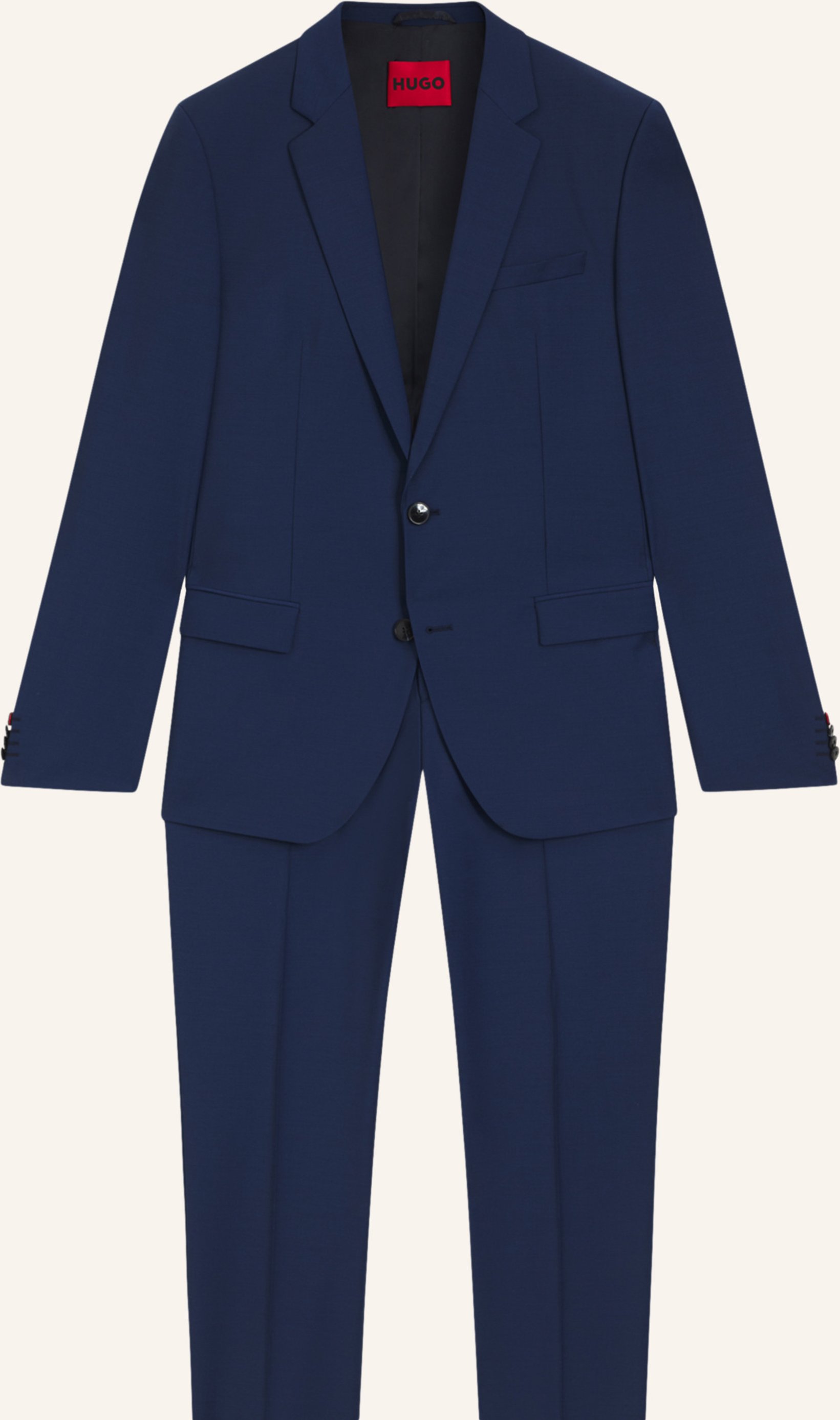 Hugo Business Anzug Henry/getlin231x Slim Fit blau