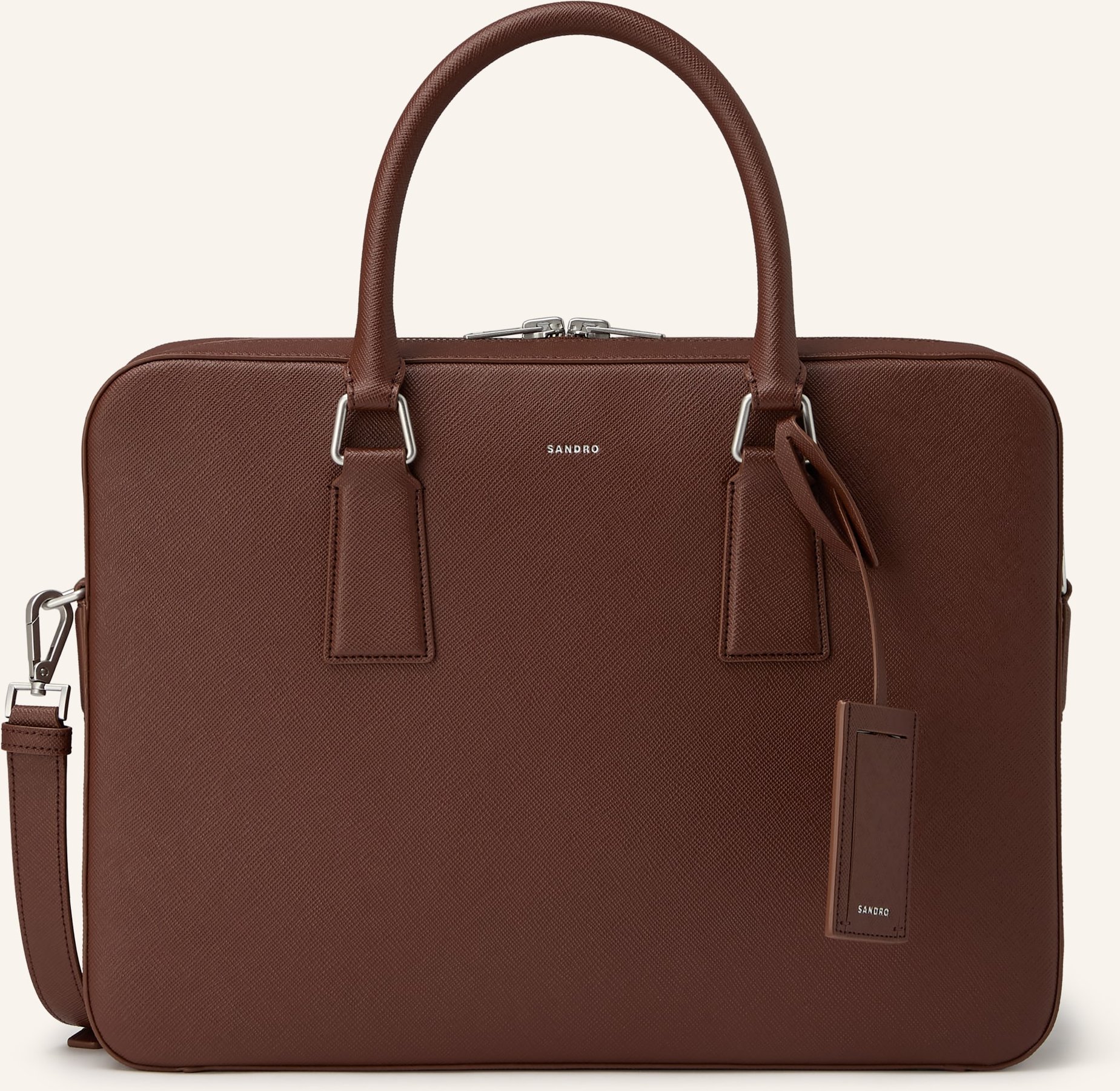 Sandro Laptop-Tasche braun