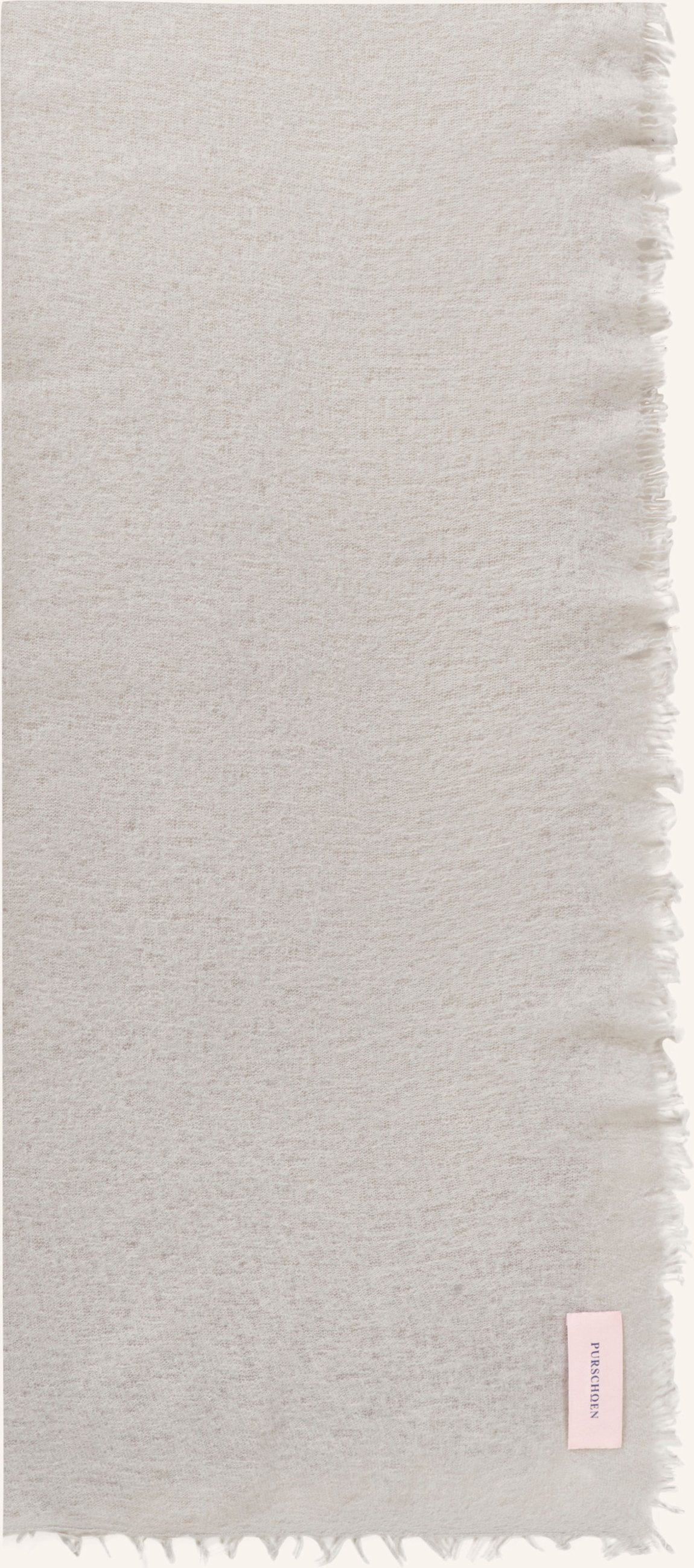 Purschoen Cashmere-Schal Ombre grau