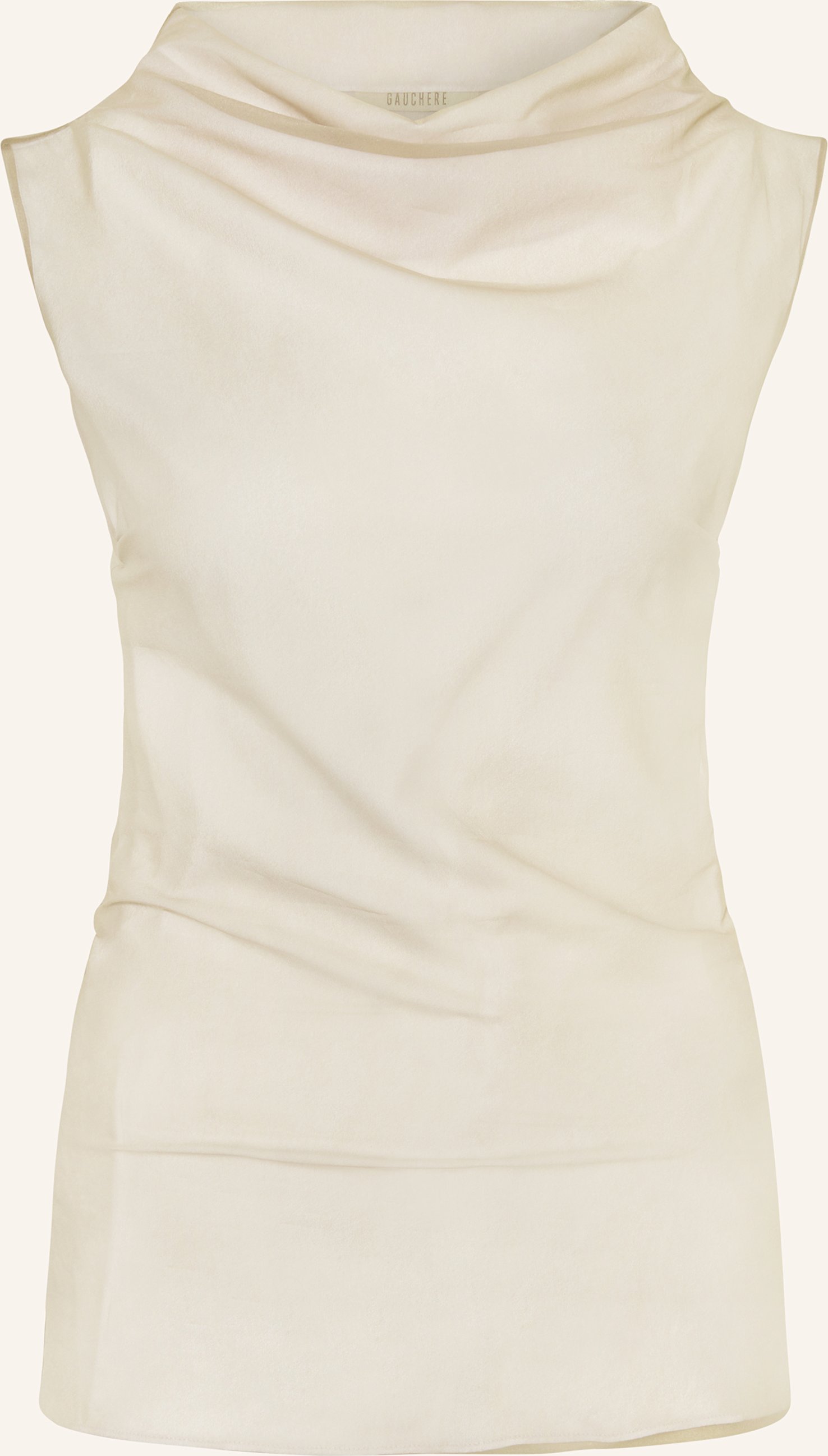 Gauchere Blusentop beige
