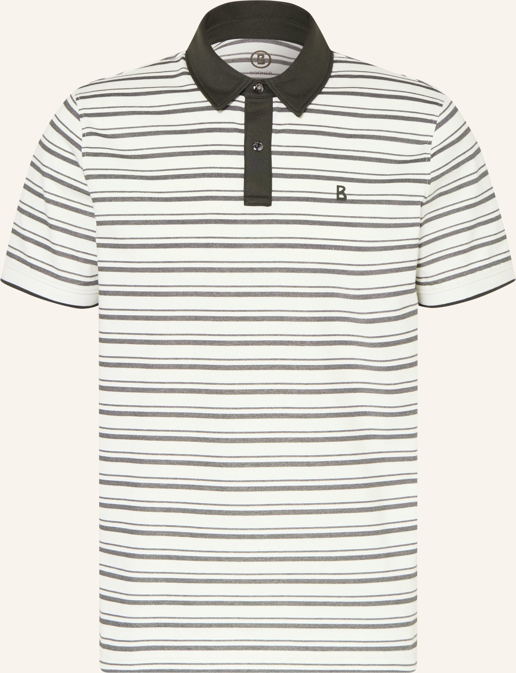 Bogner Piqué-Poloshirt Timo Regular Fit weiss