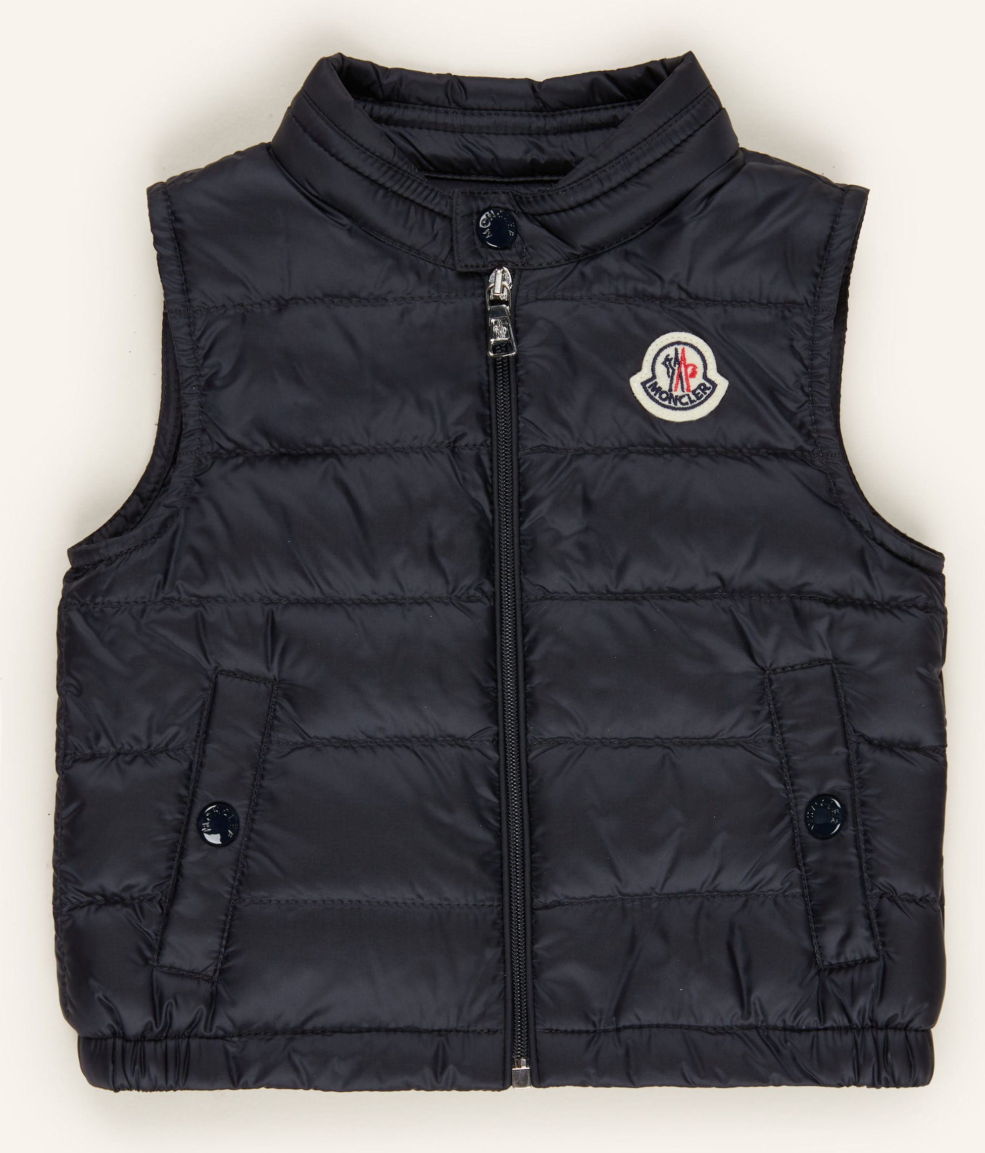 Moncler Enfant Daunenweste Amaury blau