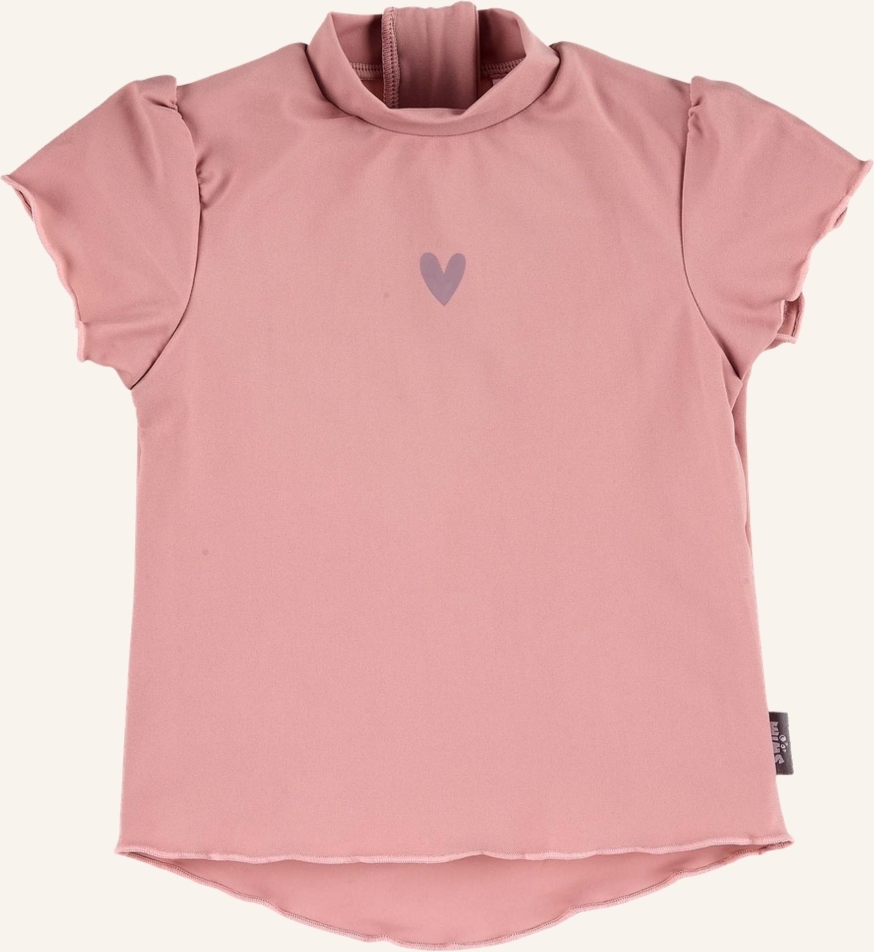 Sterntaler Kurzarm-Schwimmshirt Herz pink
