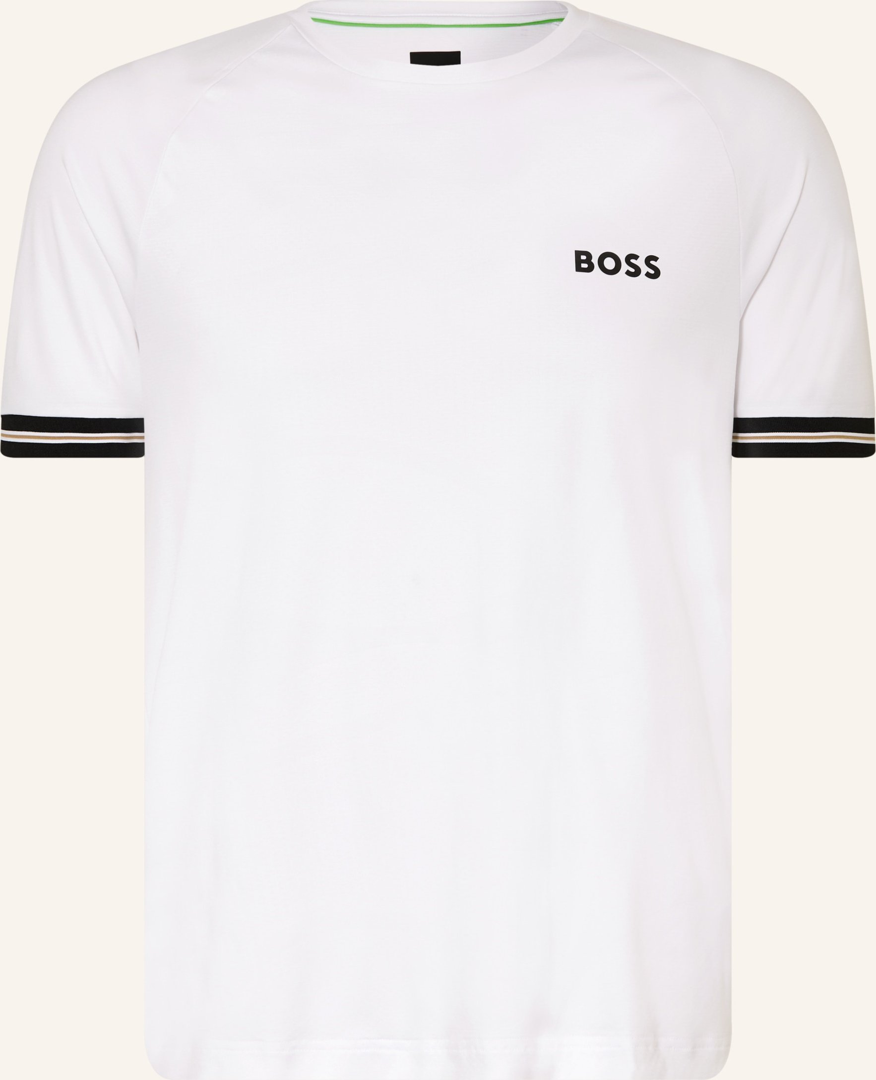 Boss Funktionsshirt Active weiss