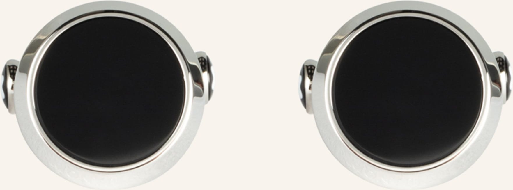 Montblanc Manschettenknöpfe Meisterstück schwarz