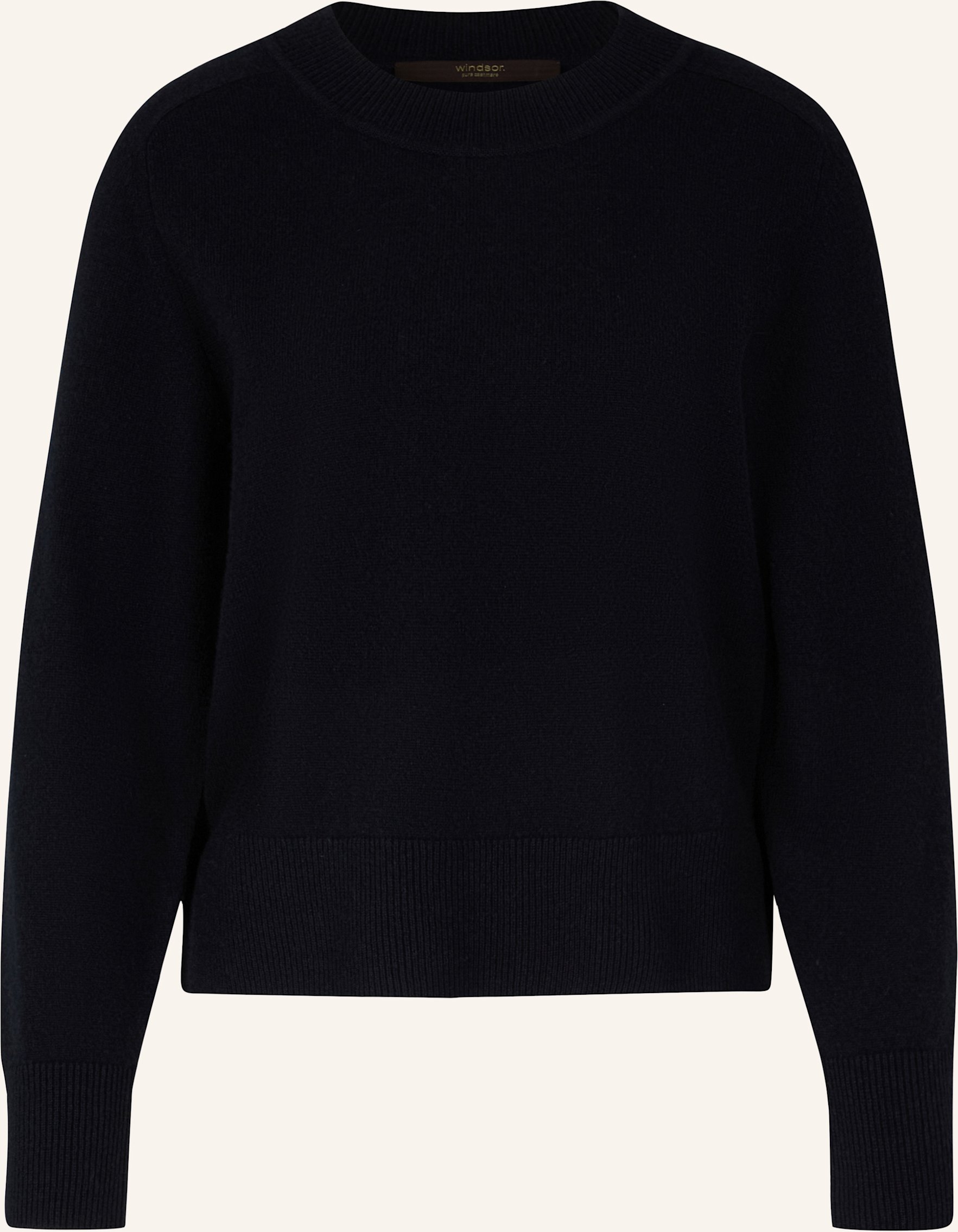 Windsor. Cashmere-Pullover blau