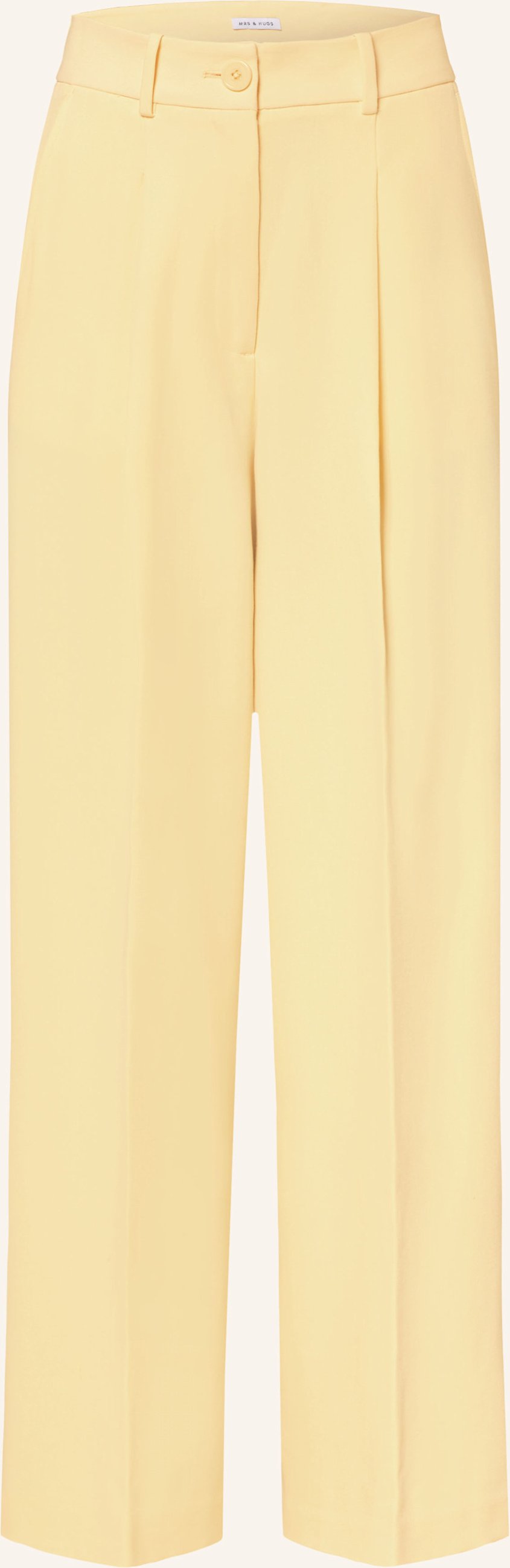 Mrs & Hugs Marlenehose gelb