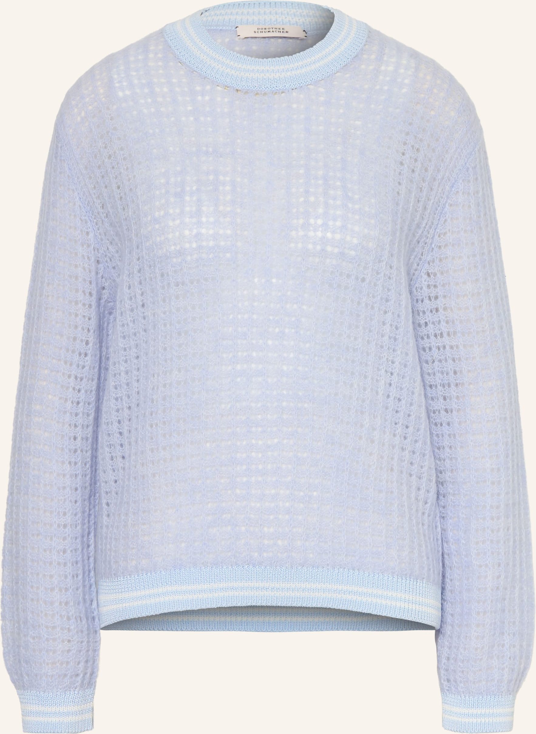 Dorothee Schumacher Pullover Airy Softness Mit Alpaka lila