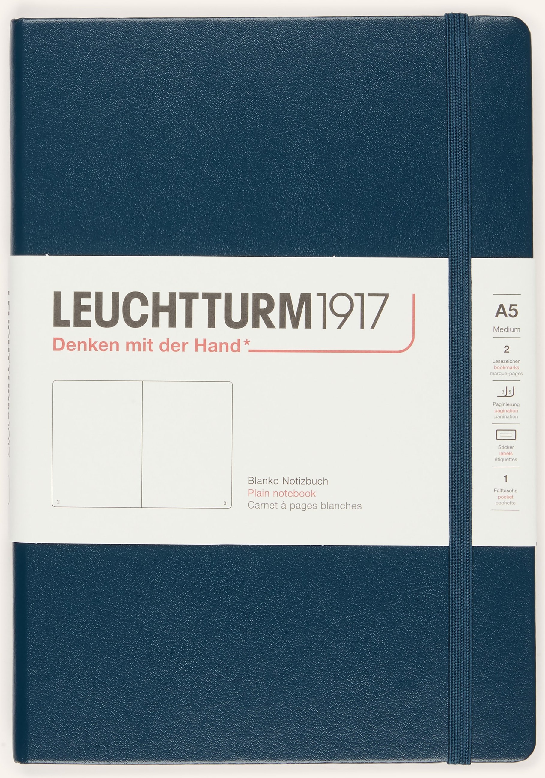 leuchtturm1917 Notizbuch Medium blau