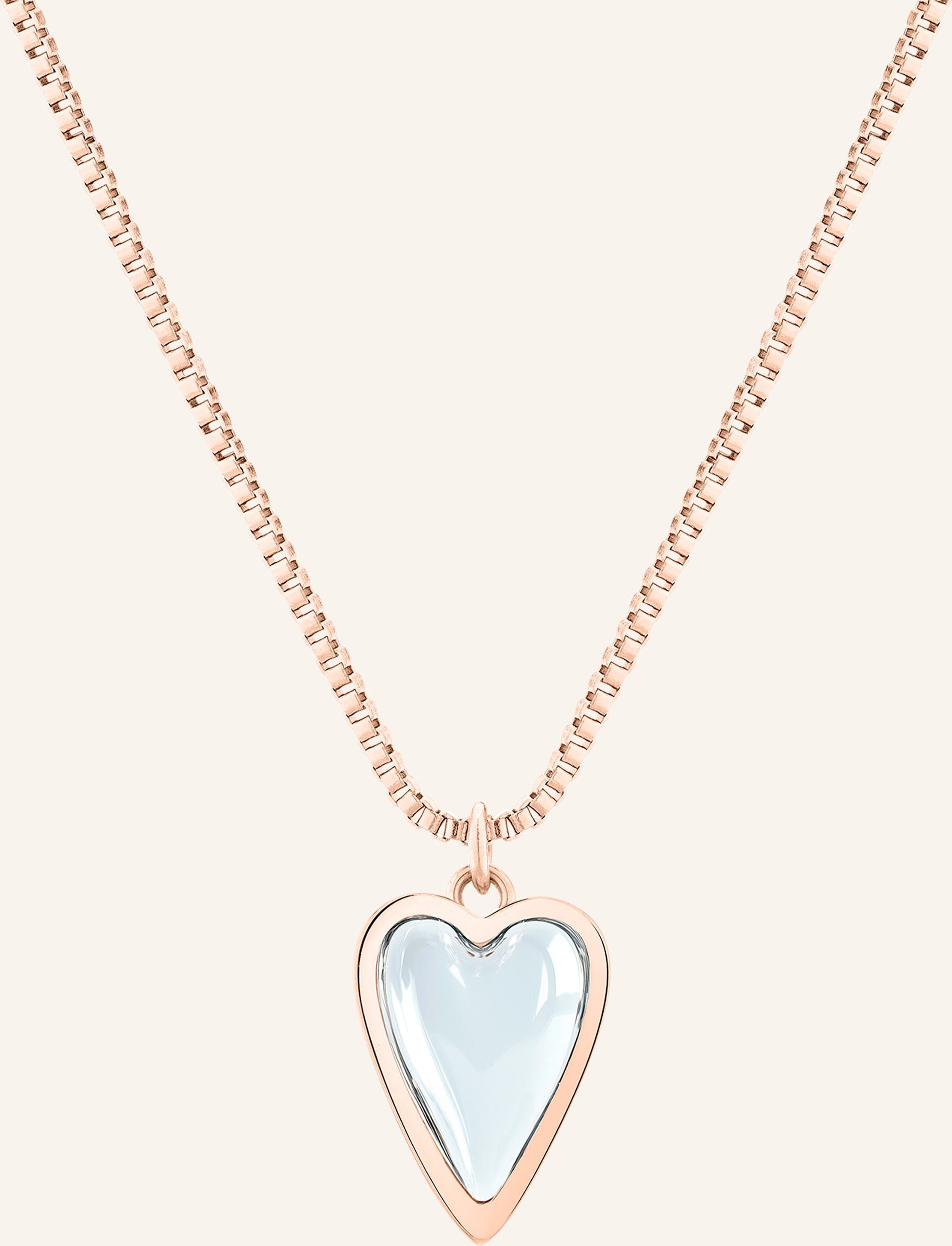 Liebeskind Halskette Aus Edelstahl rosegold