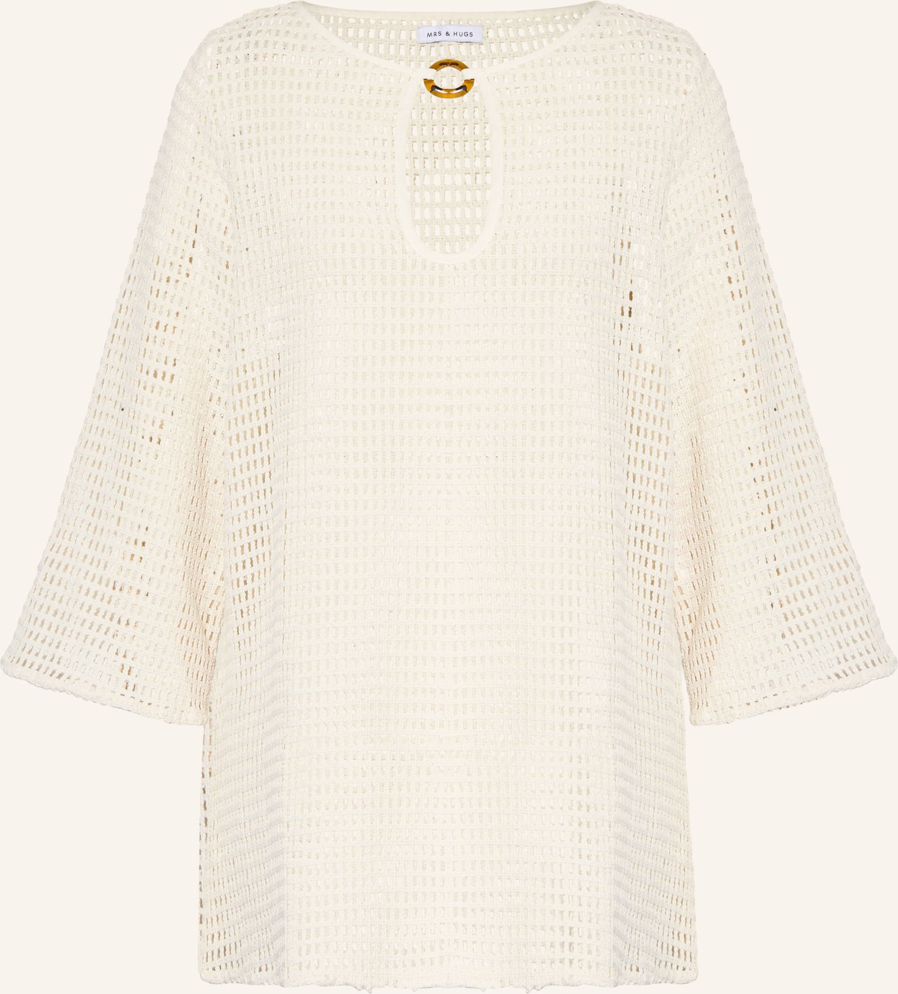 Mrs & Hugs Strandkleid weiss