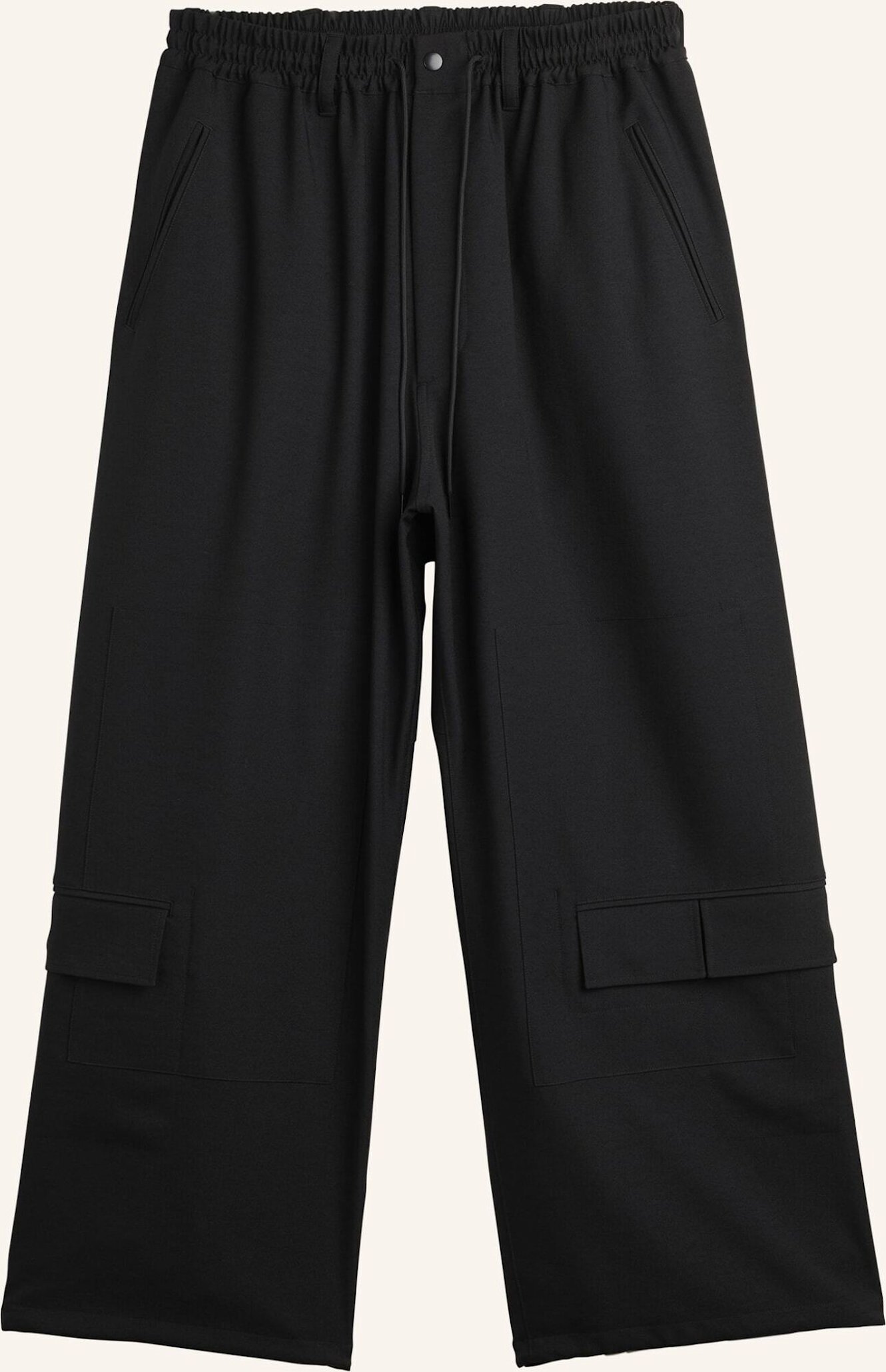 Y-3 Y-3 Sport Uniform Straight Leg Hose schwarz