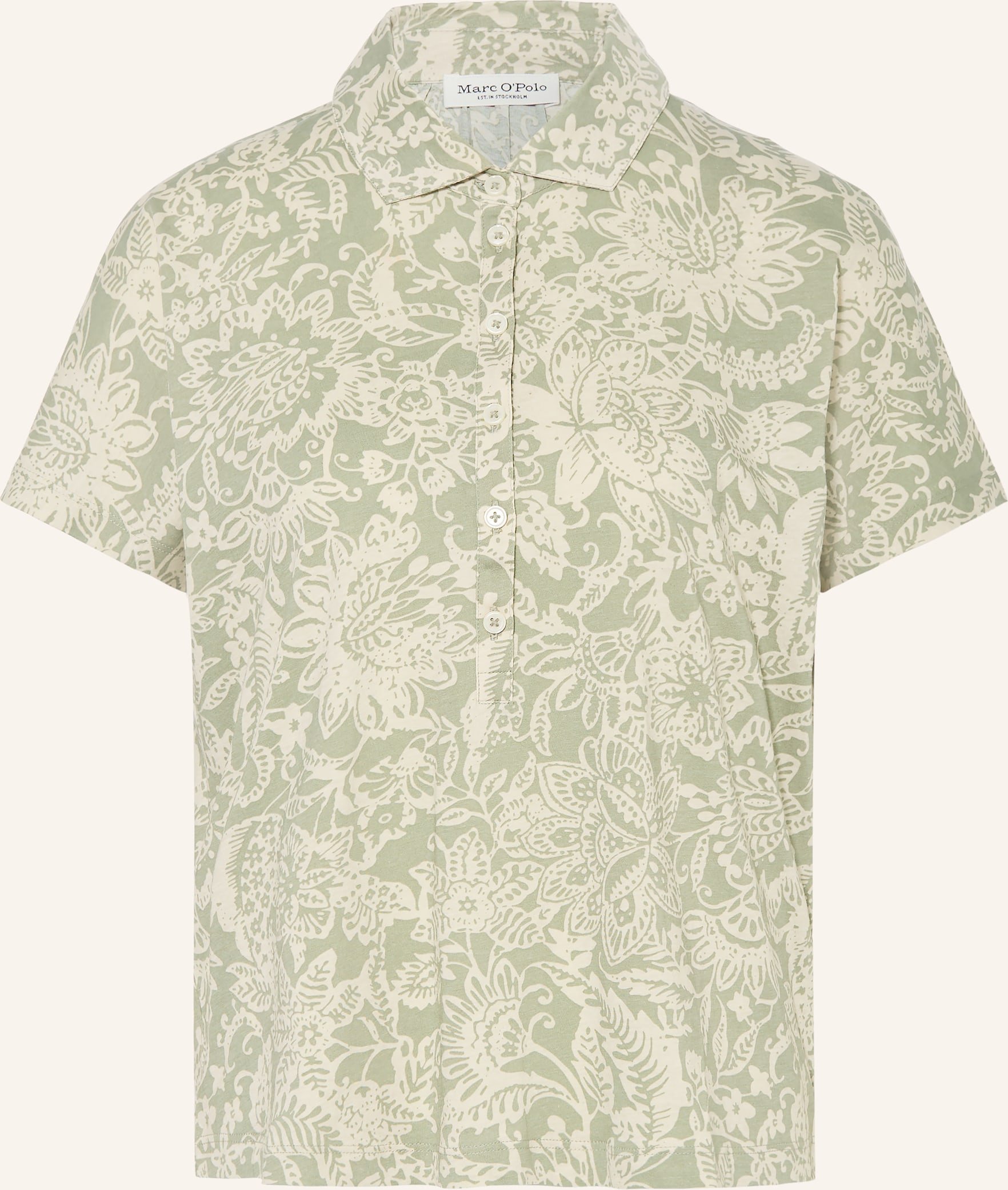 Marc O'polo Blusenshirt Aus Jersey gruen