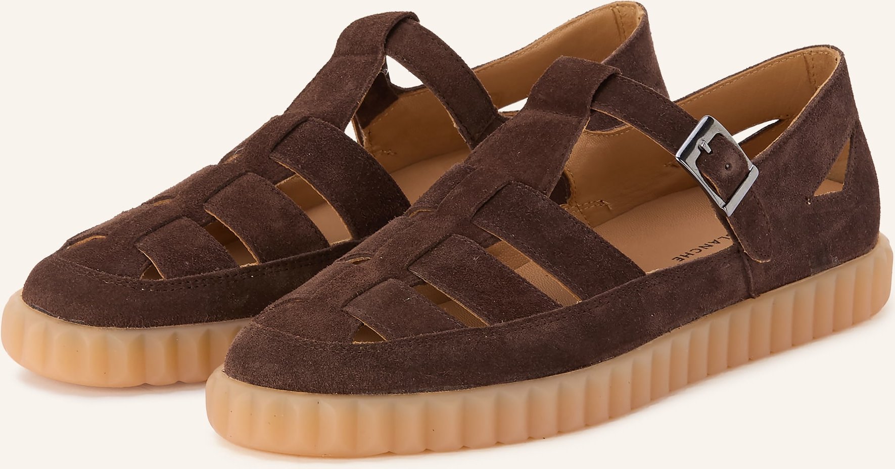 Voile Blanche Sandalen Spidy Mit Cut-Outs braun