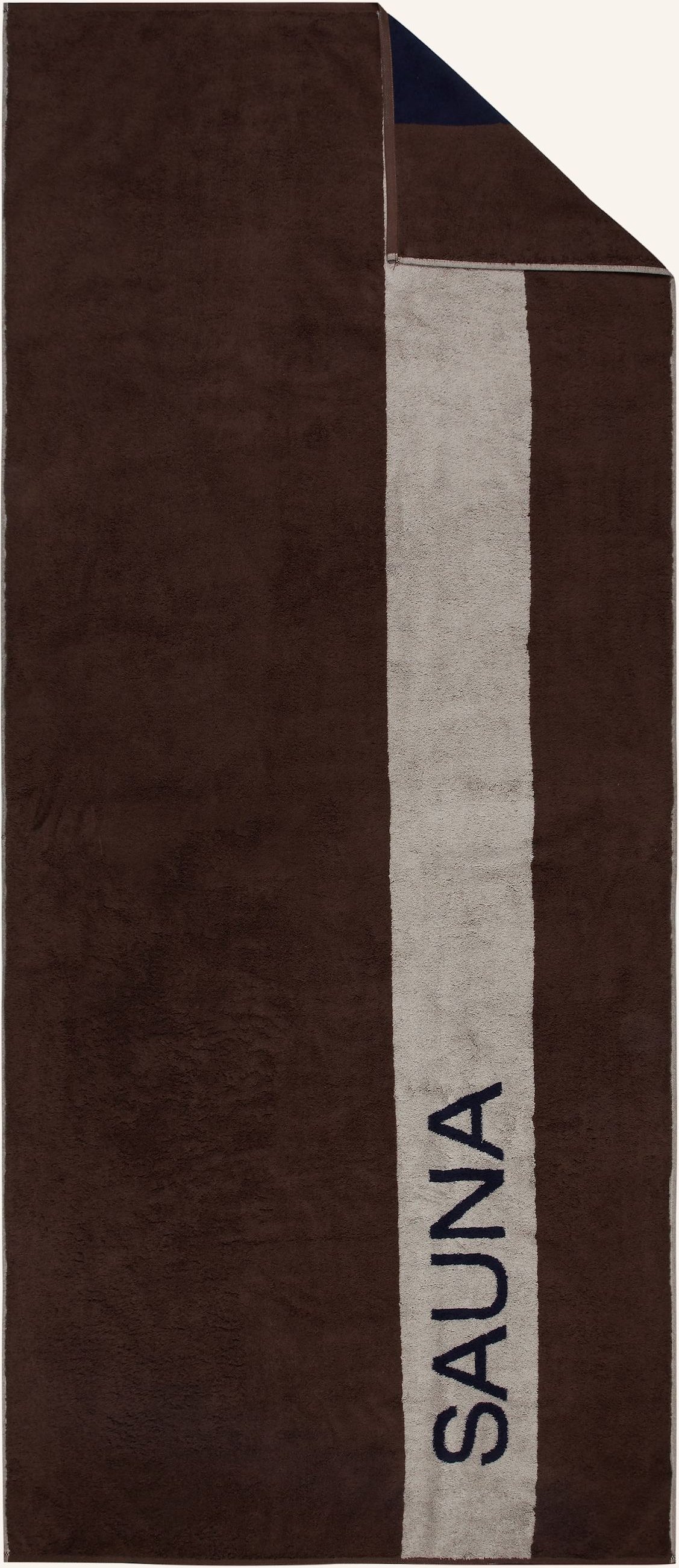 Thumbnail - Cawö Saunatuch Sauna braun