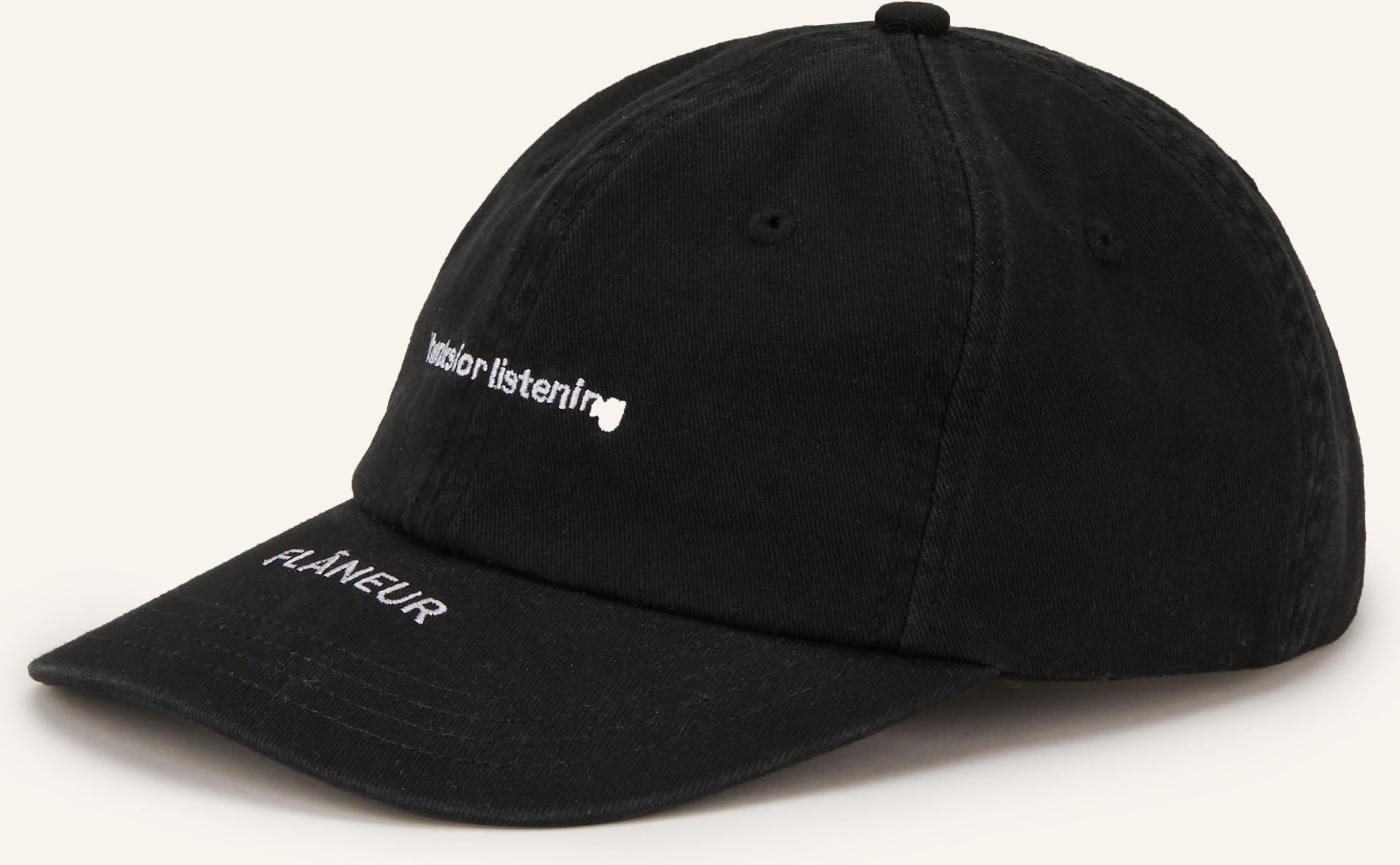 Flâneur Cap schwarz