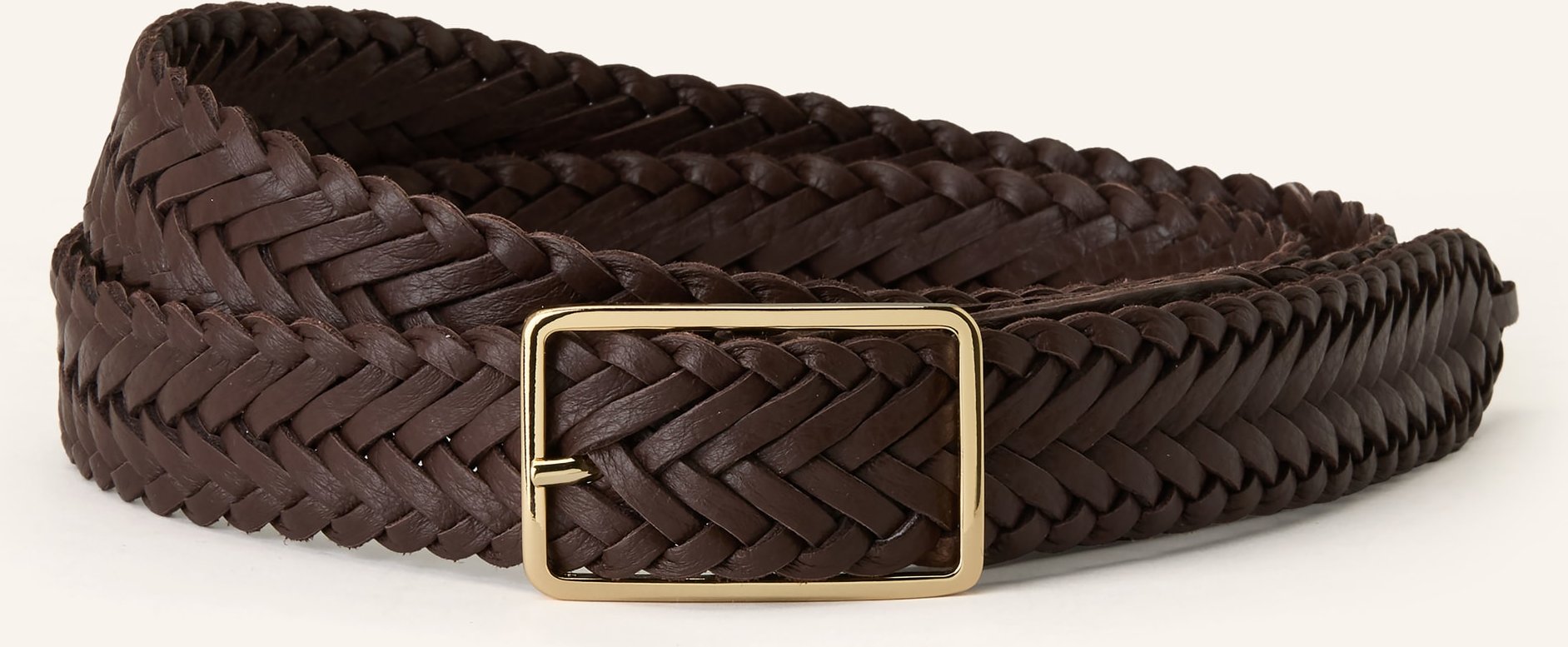 Abro Ledergürtel Dalia braun