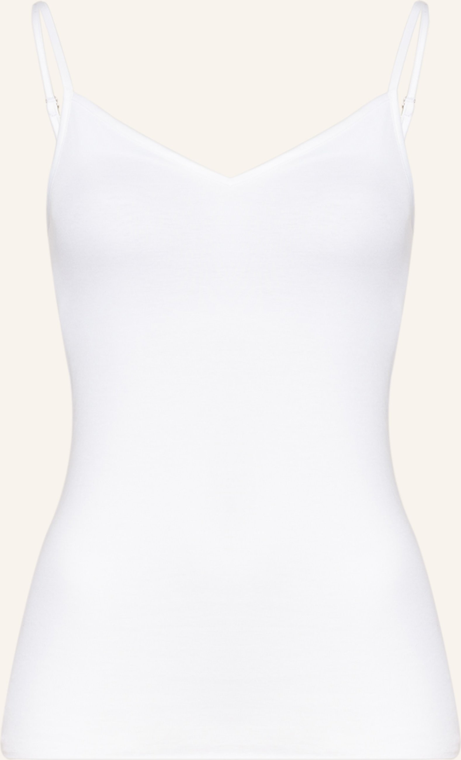 Hanro Bh-Hemd Cotton Seamless weiss