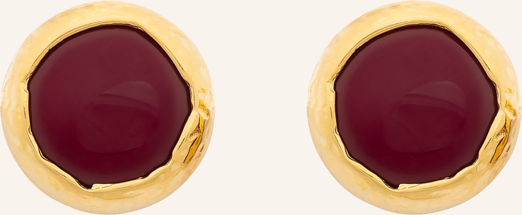 Vanessa Baroni Ohrclips rot