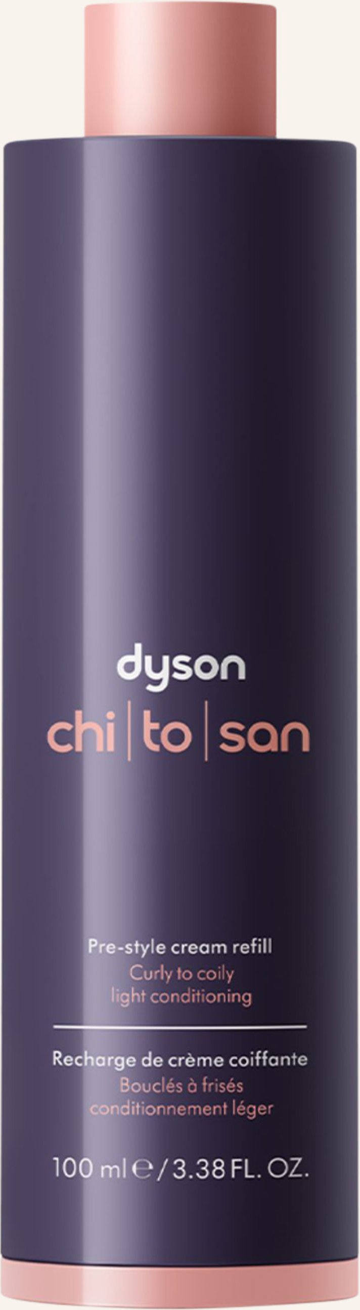 Dyson Chitosan™ Refill Pre-Style Cream für lockiges bis krauses Haar, leichte Pflege 100 ml