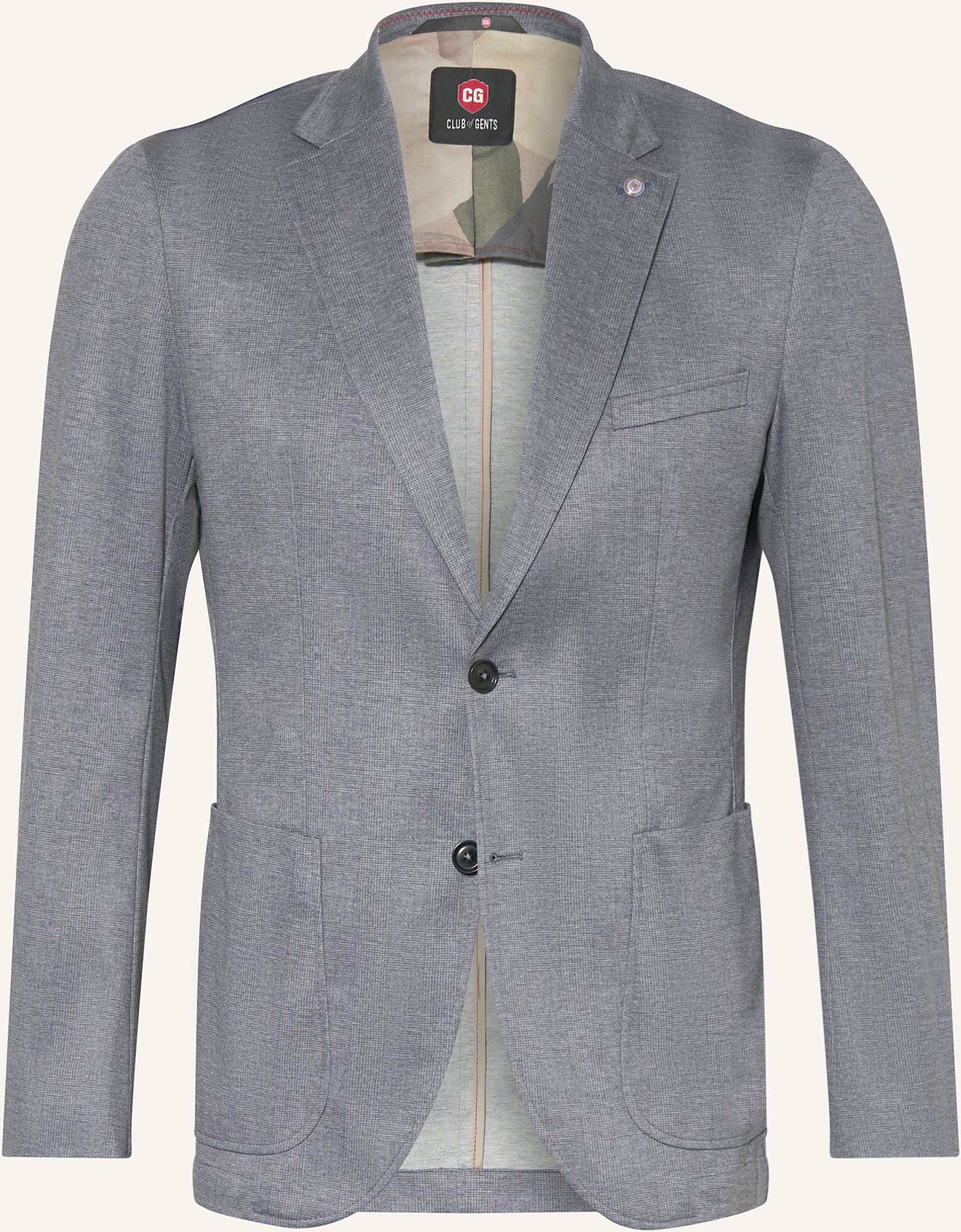 Thumbnail - Cg - Club Of Gents Anzugsakko Cg Carter Slim Fit Aus Jersey blau