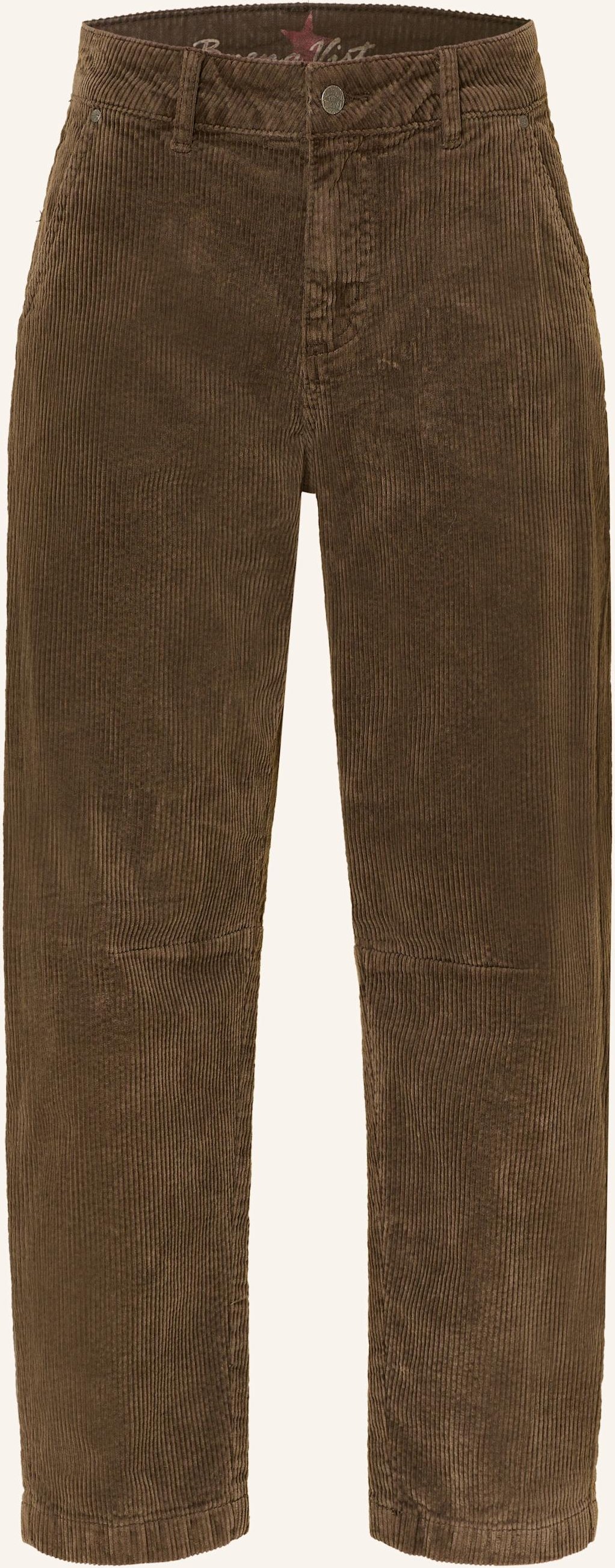 Buena Vista Barrel Jeans Aus Cord braun
