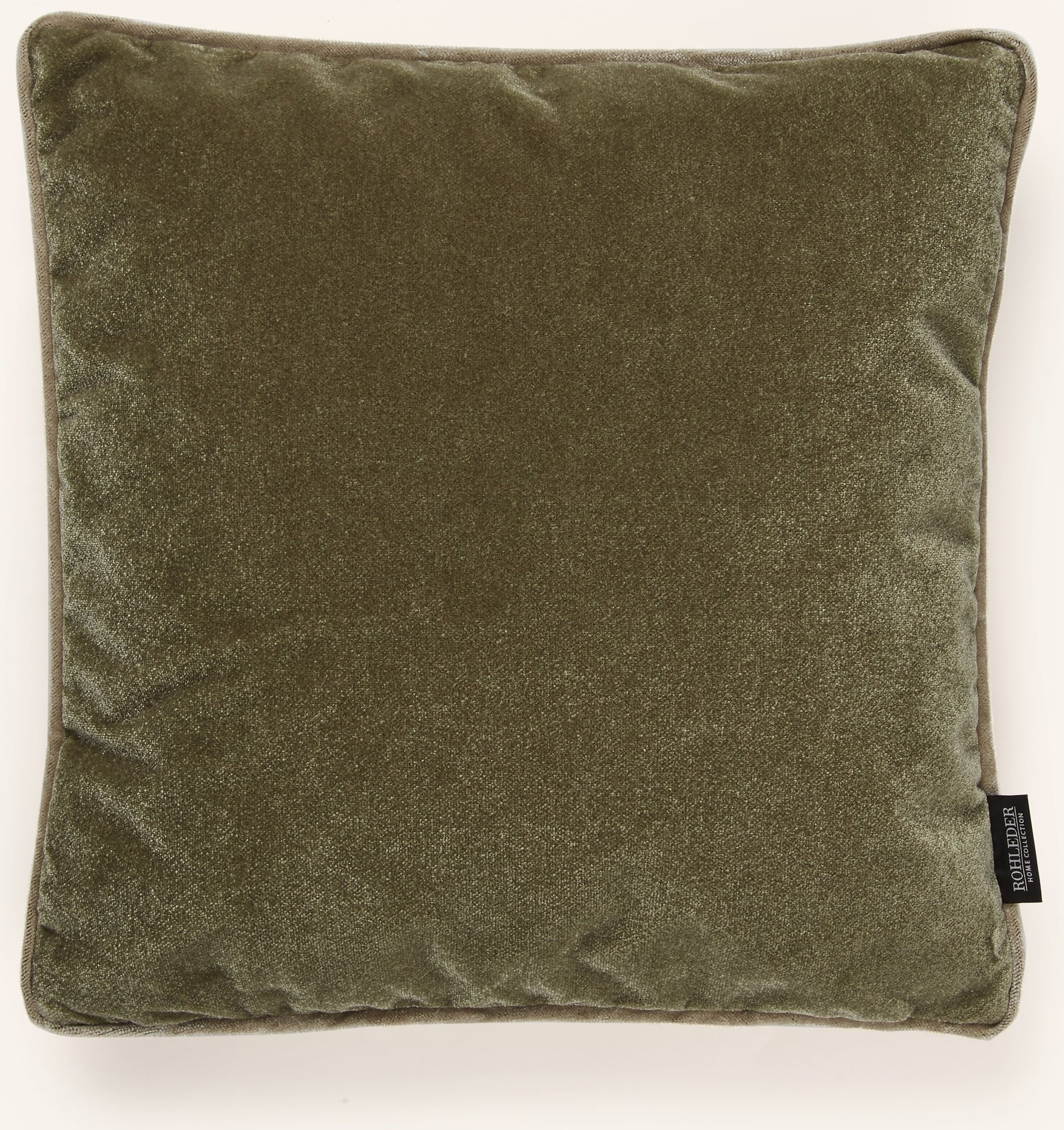 Rohleder Dekokissen Cloud Aus Samt Mit Federfüllung gruen
