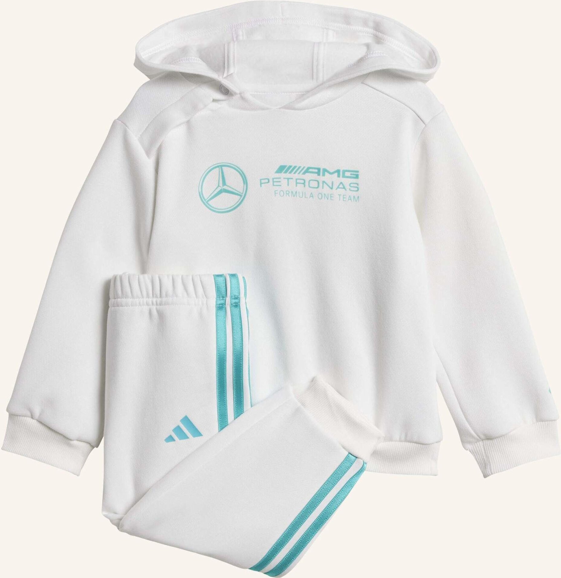 Adidas Mercedes - Amg Petronas Formula One Team Dna Baby Long Sleeve Jogginganzug weiss