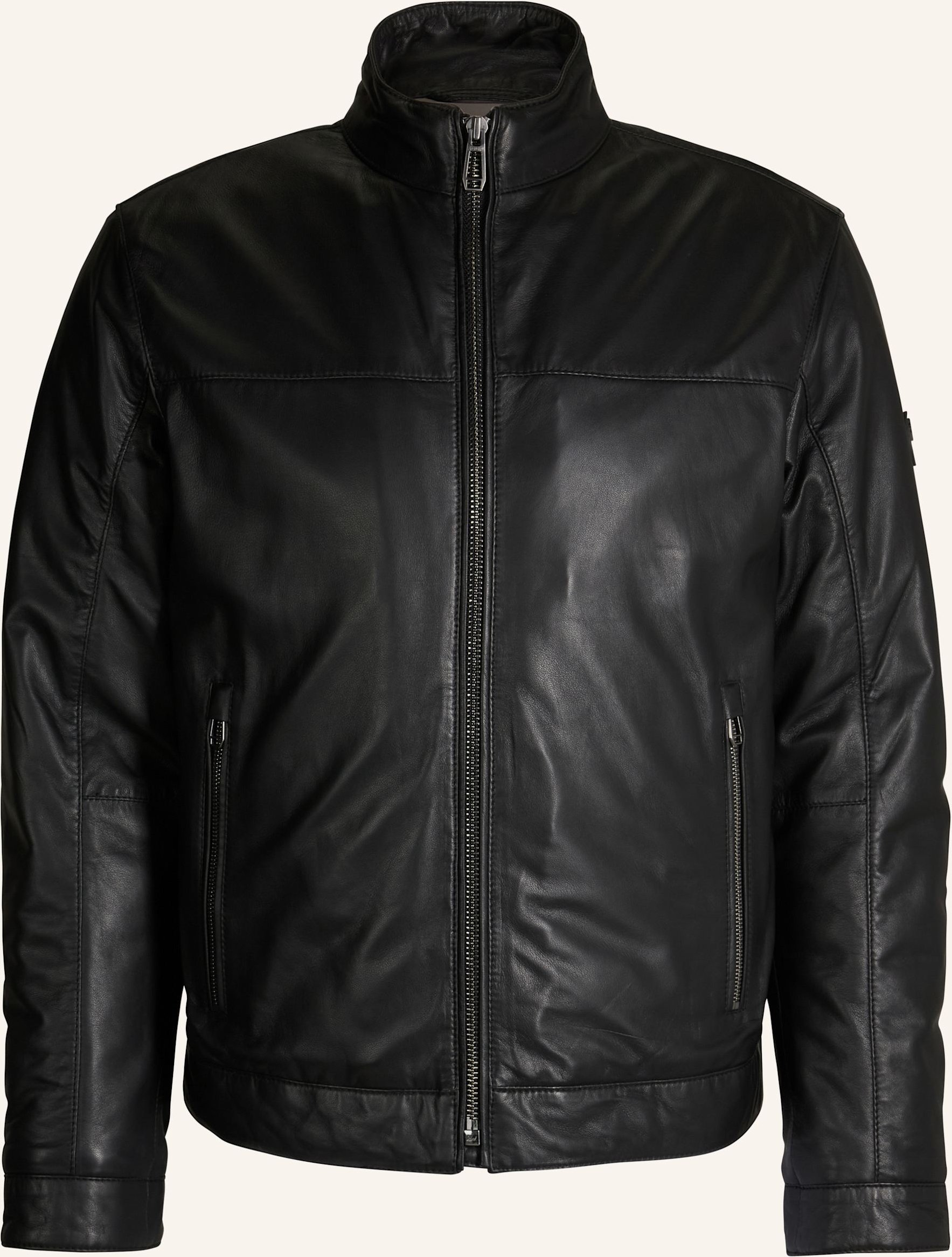 Joop! Lederjacke schwarz