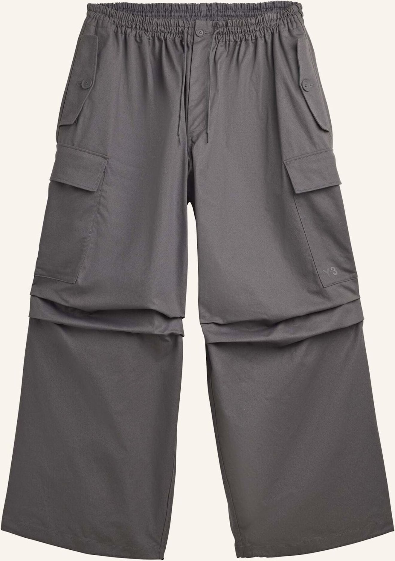 Y-3 Y-3 Ut Twill Cargohose grau