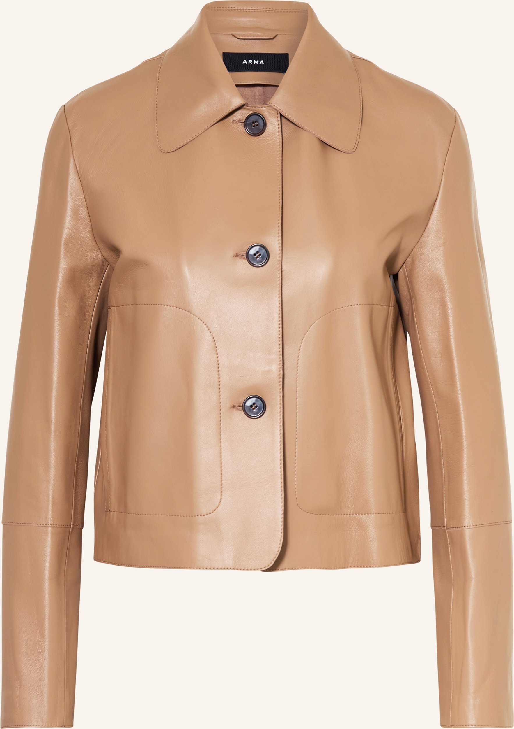 Arma Lederjacke braun