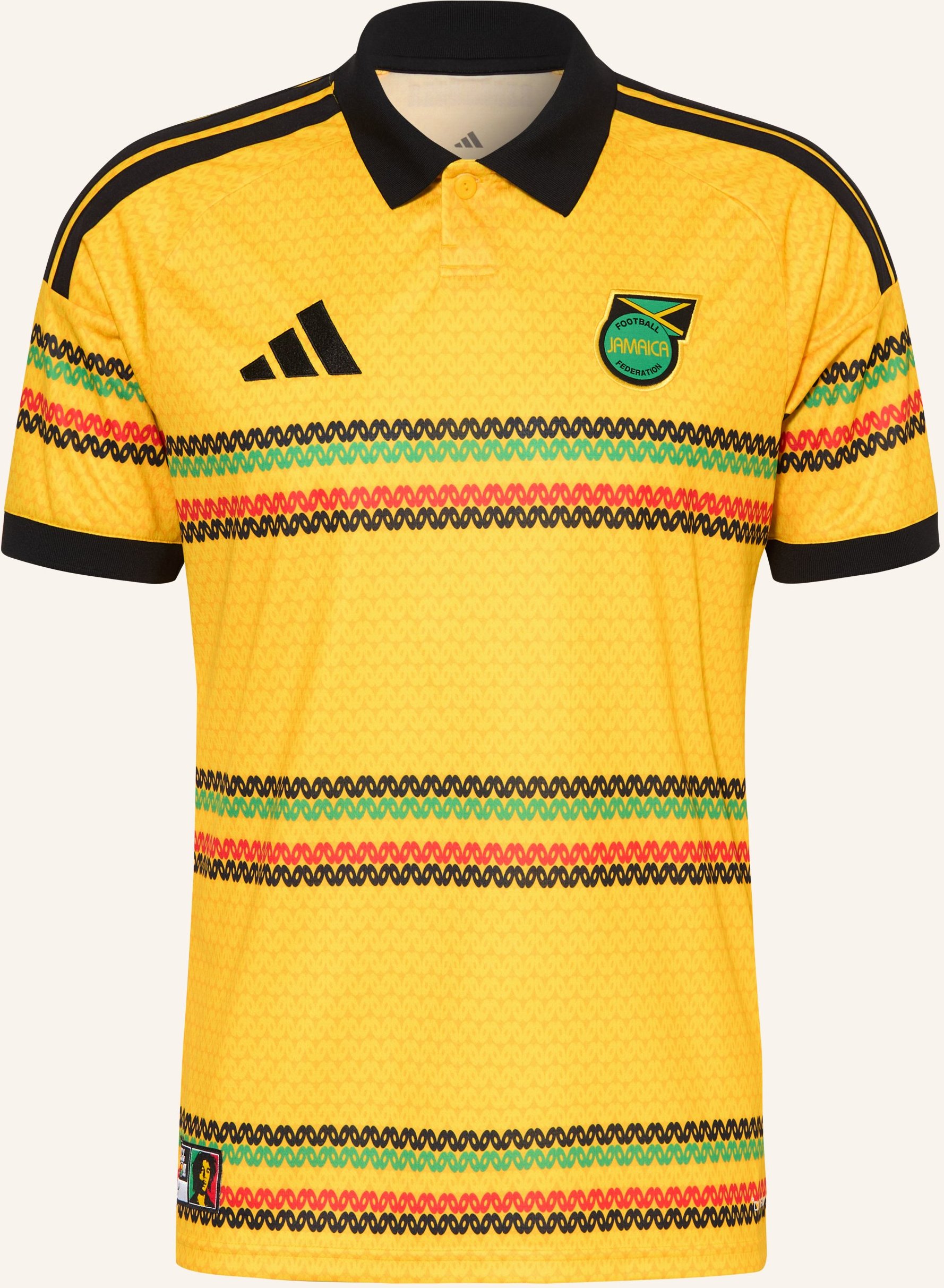 Adidas Heimtrikot Jamaika 26 gelb