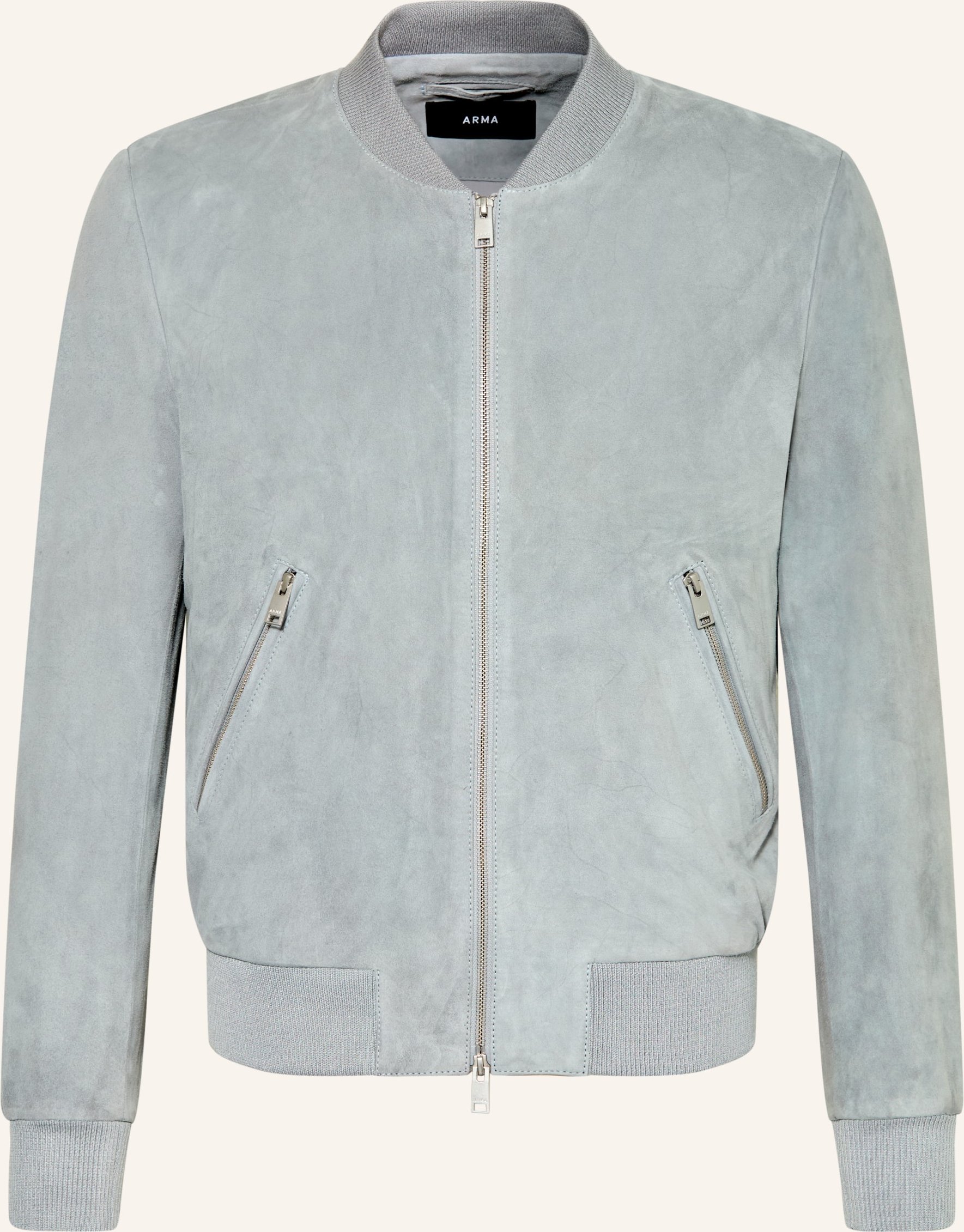 Arma Lederblouson Didier blau