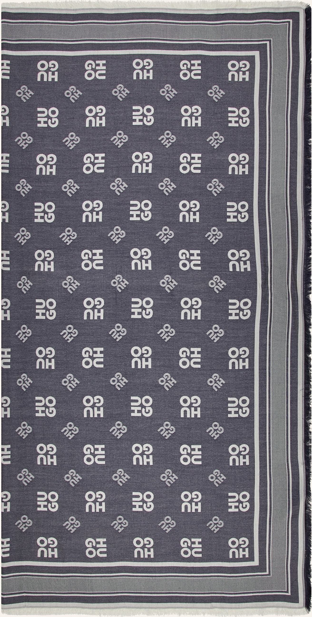 Hugo Tuch Alyin blau