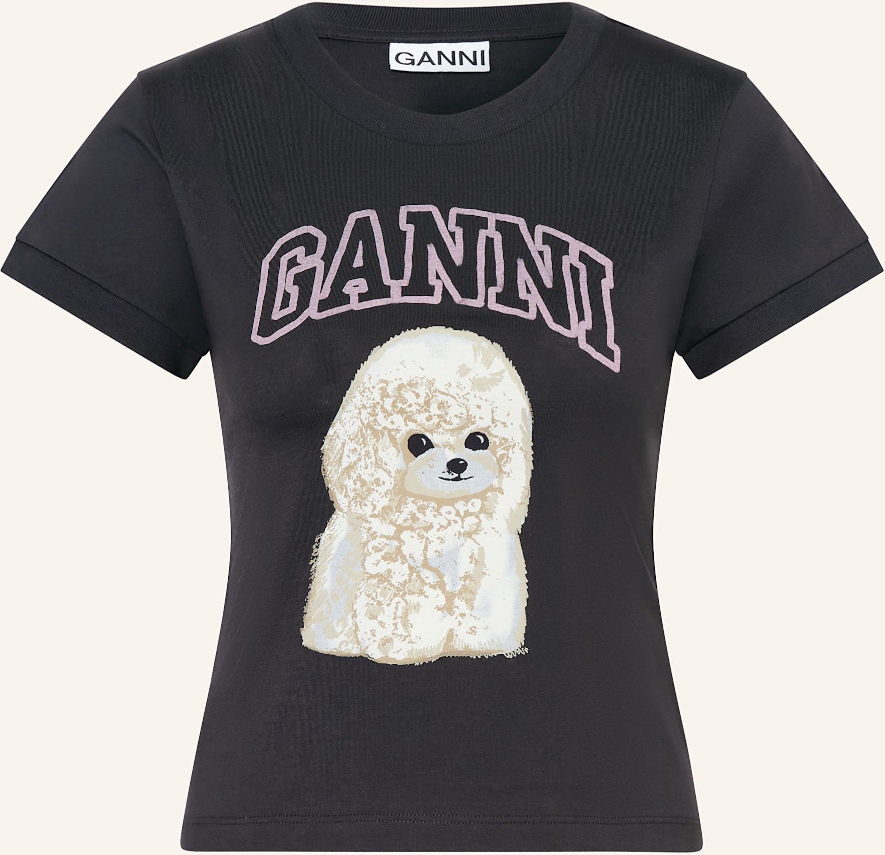 Ganni T-Shirt grau