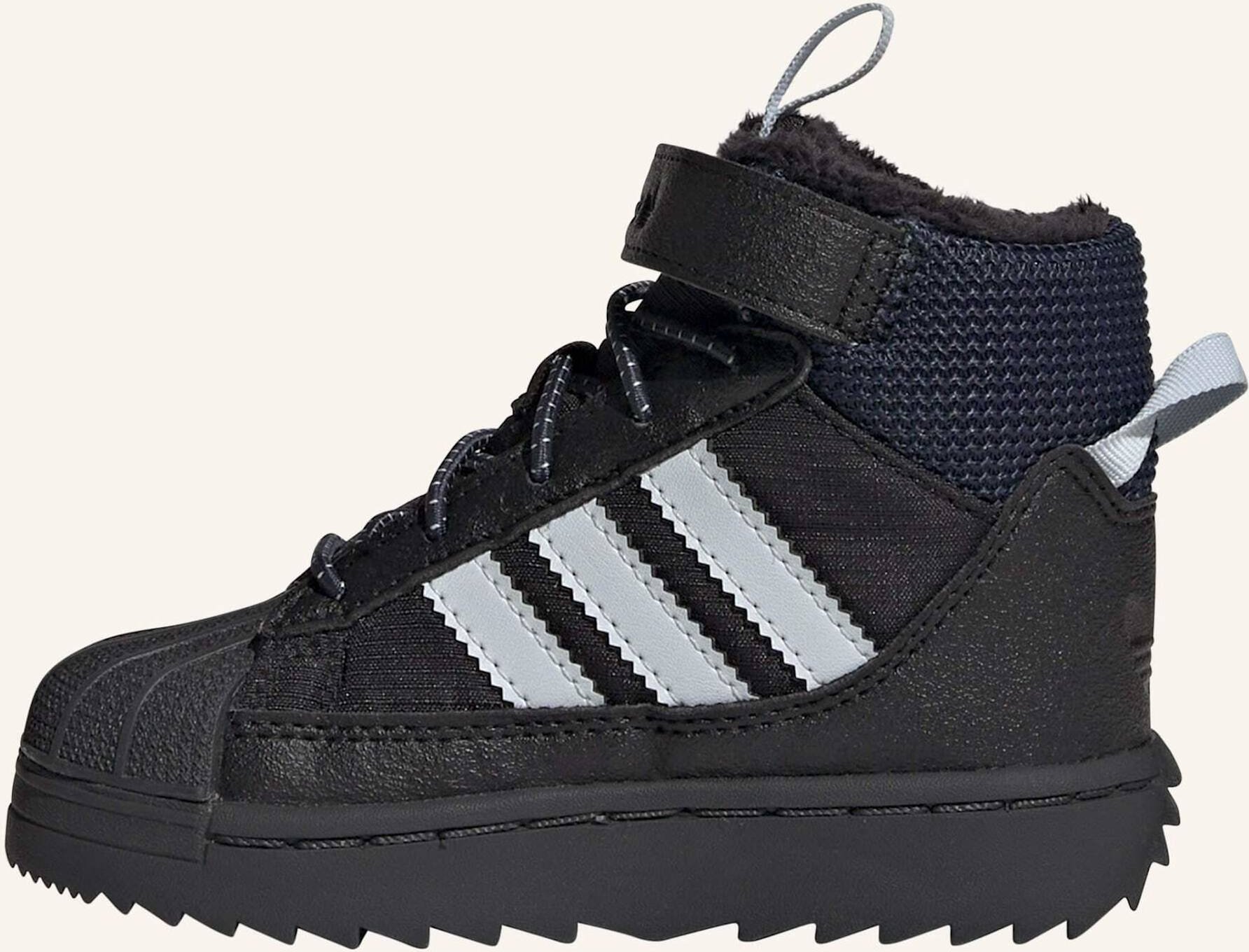 Adidas Originals Superstar Winter Trek Kids Schuh schwarz