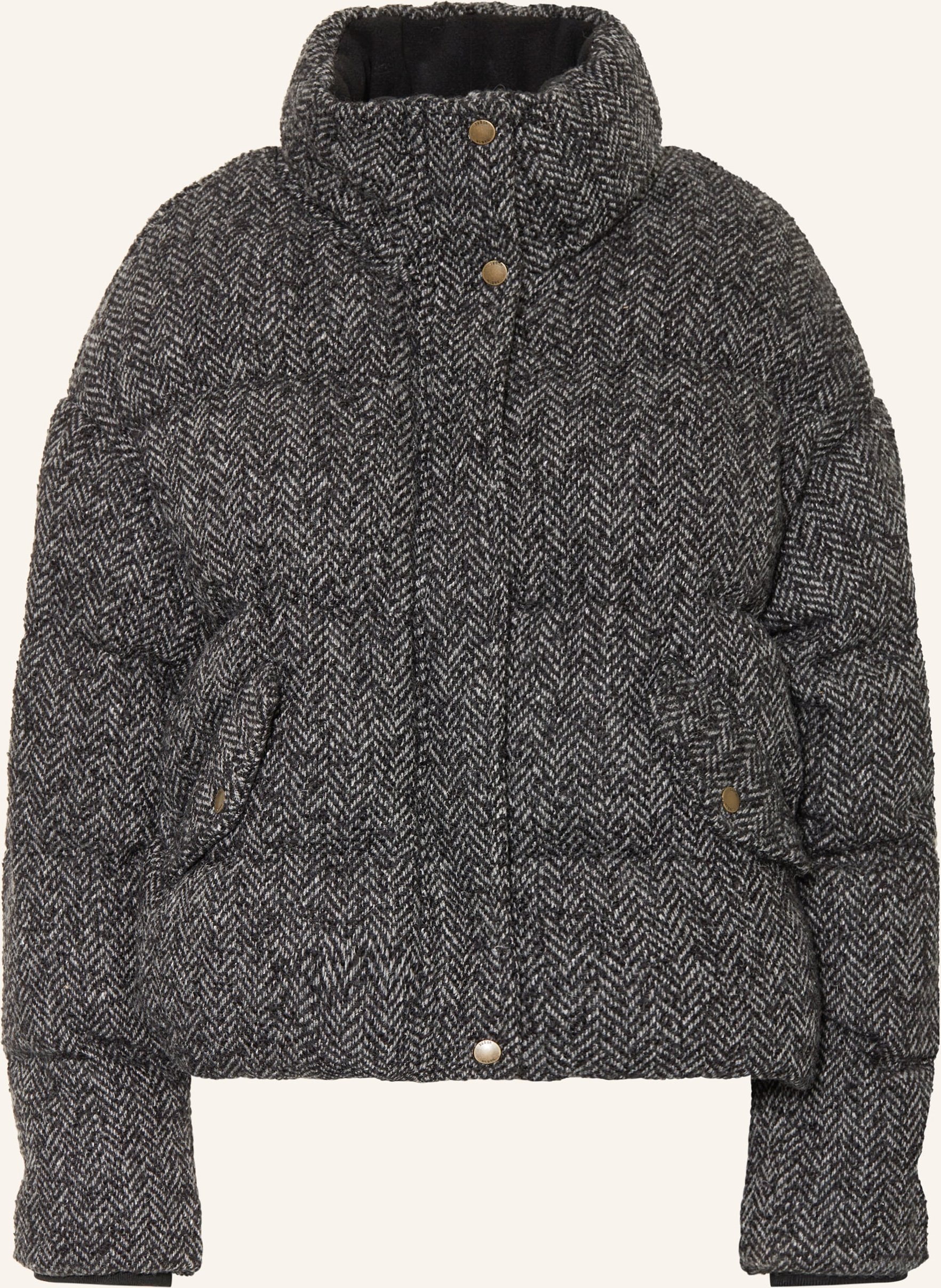 Ba&Sh Steppjacke Hidi grau