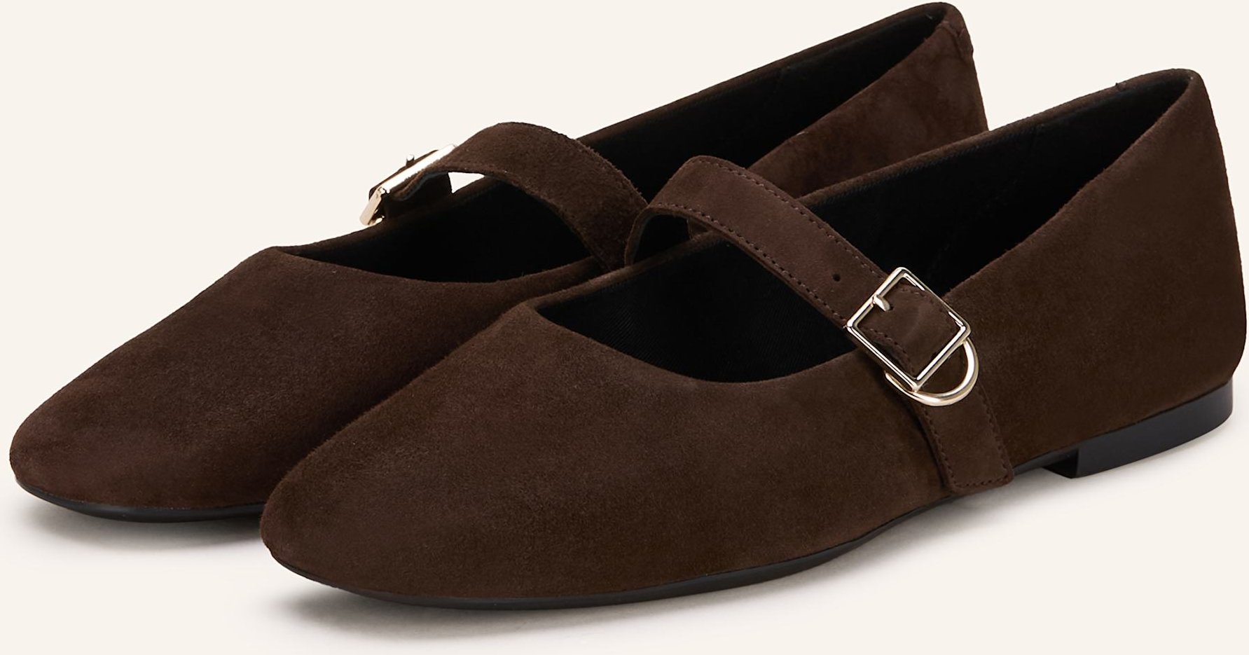 Vagabond Shoemakers Mary-Jane-Ballerinas Jolin braun