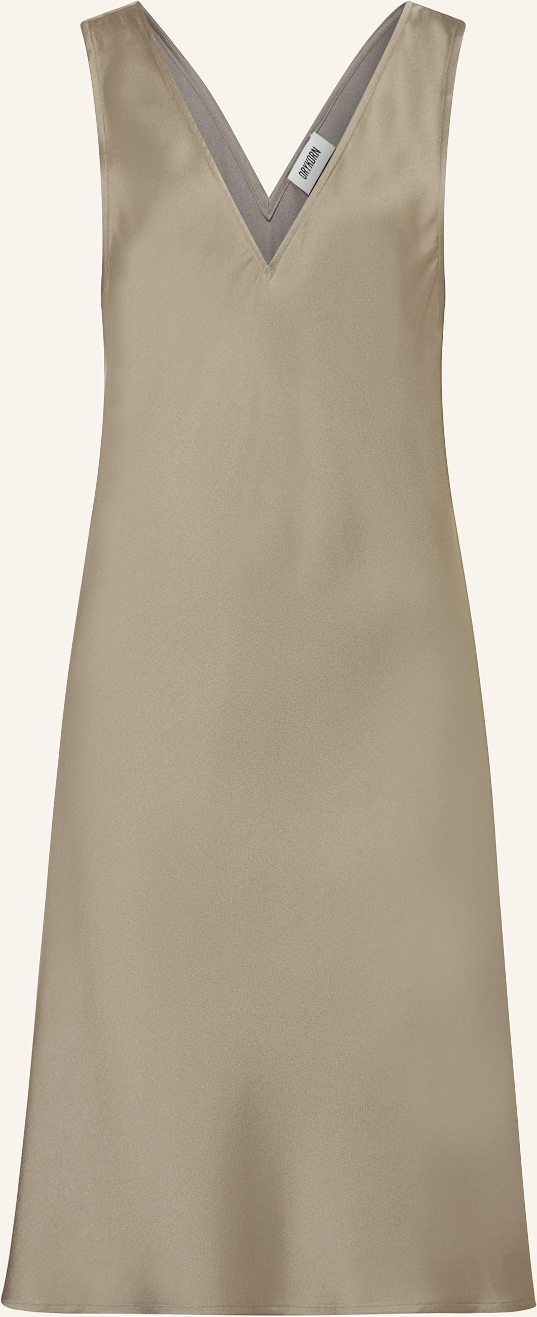 Thumbnail - Drykorn Satinkleid Reasy beige