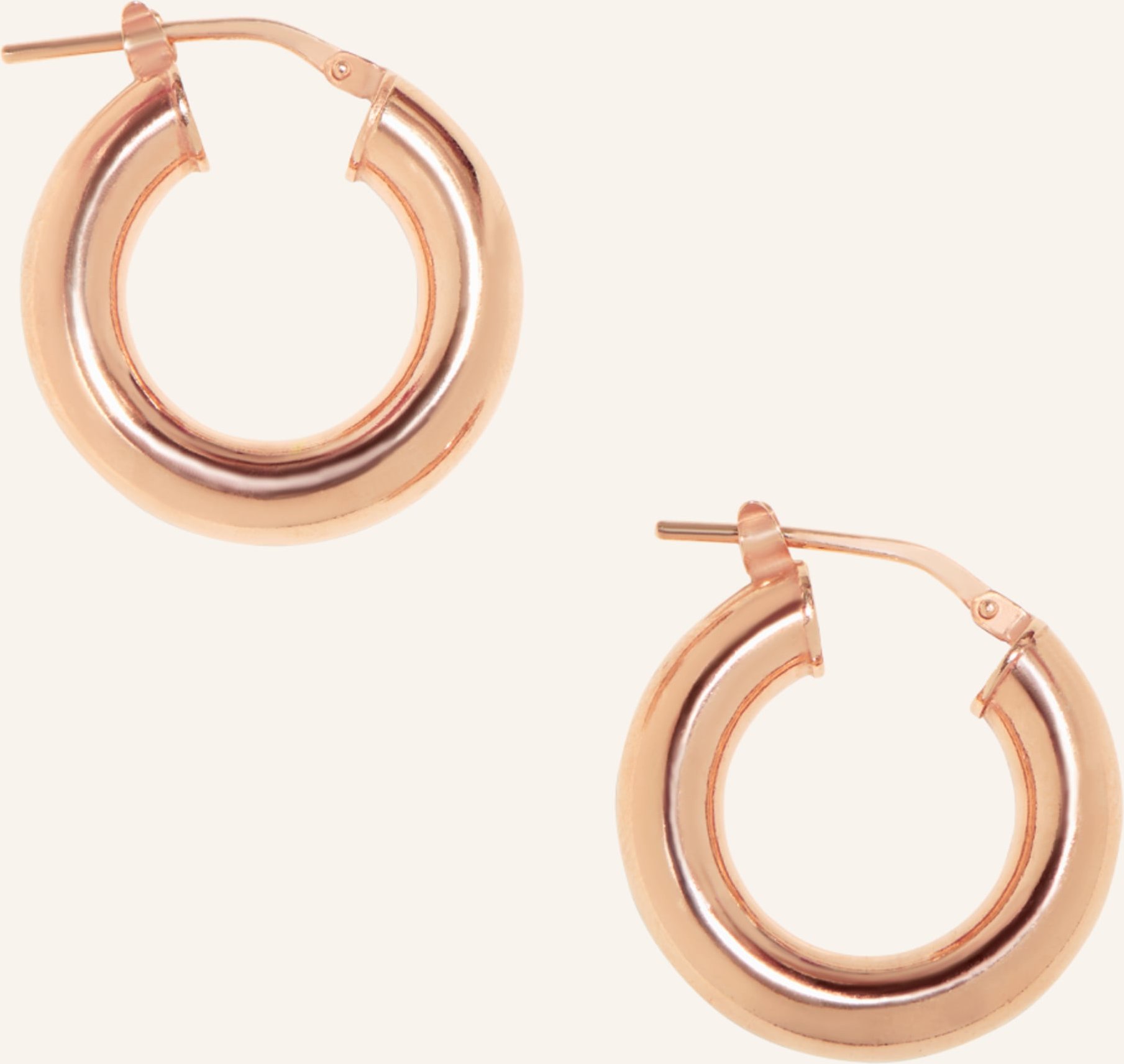 Pompidou Creolen Small By Glambou rosegold